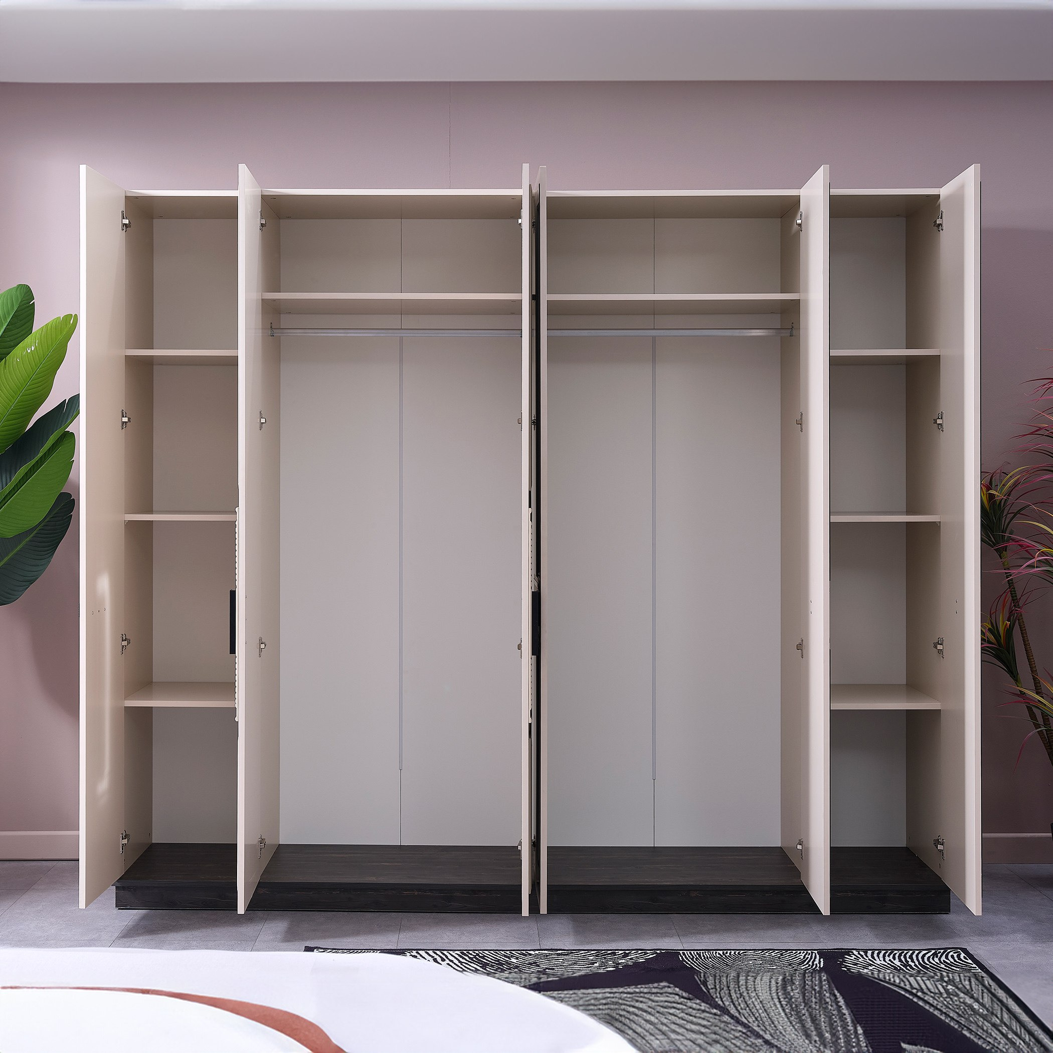 خزانة ملابس 6 أبواب مع 3 مرآة من جلوريوس-hbxfurniture-wardrobes-image-7