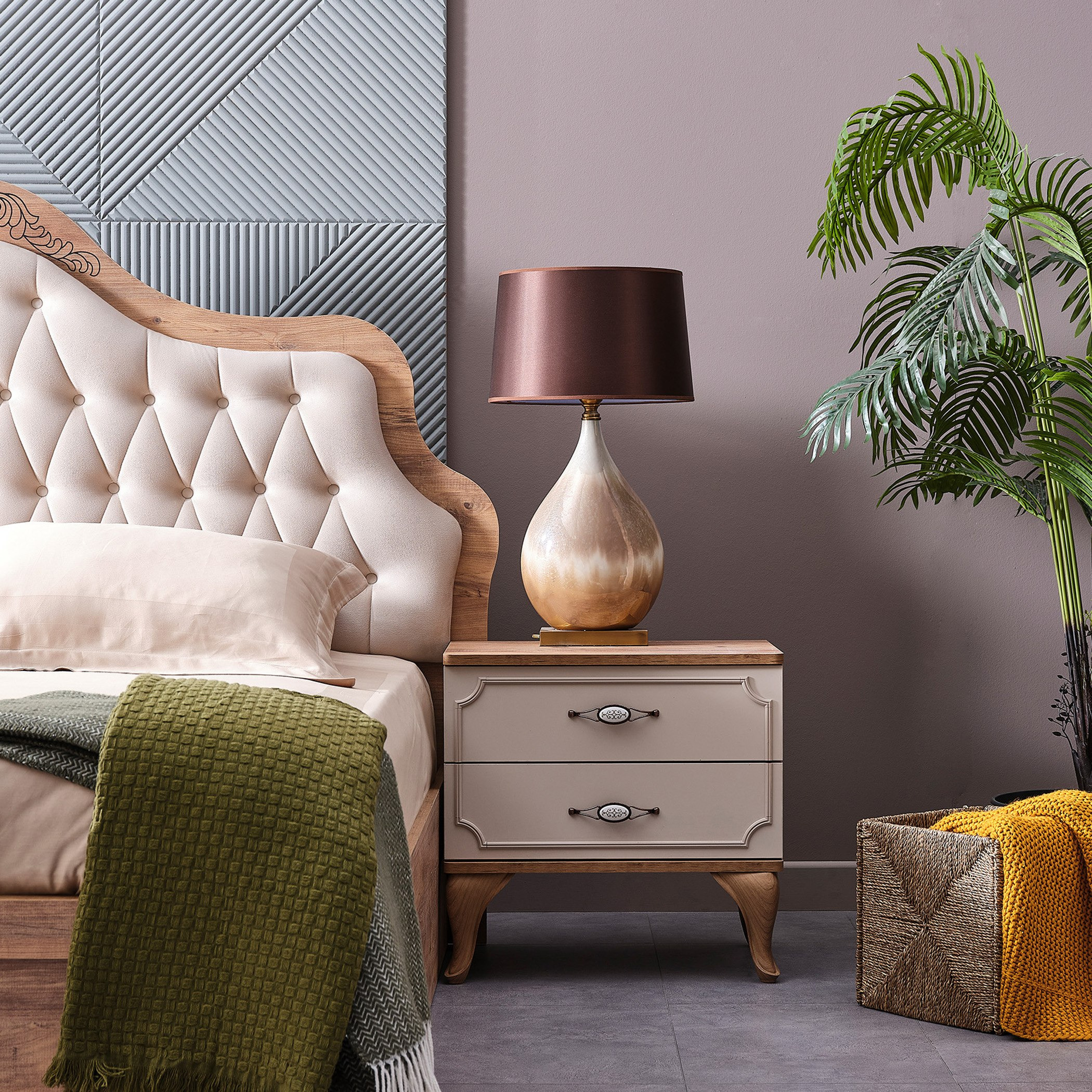 طقم غرفة نوم كينج 6 قطع من فيفالدي - 180x200 سم-hbxbedroom-bedsandbedsets-bedroomsets-king-image-18