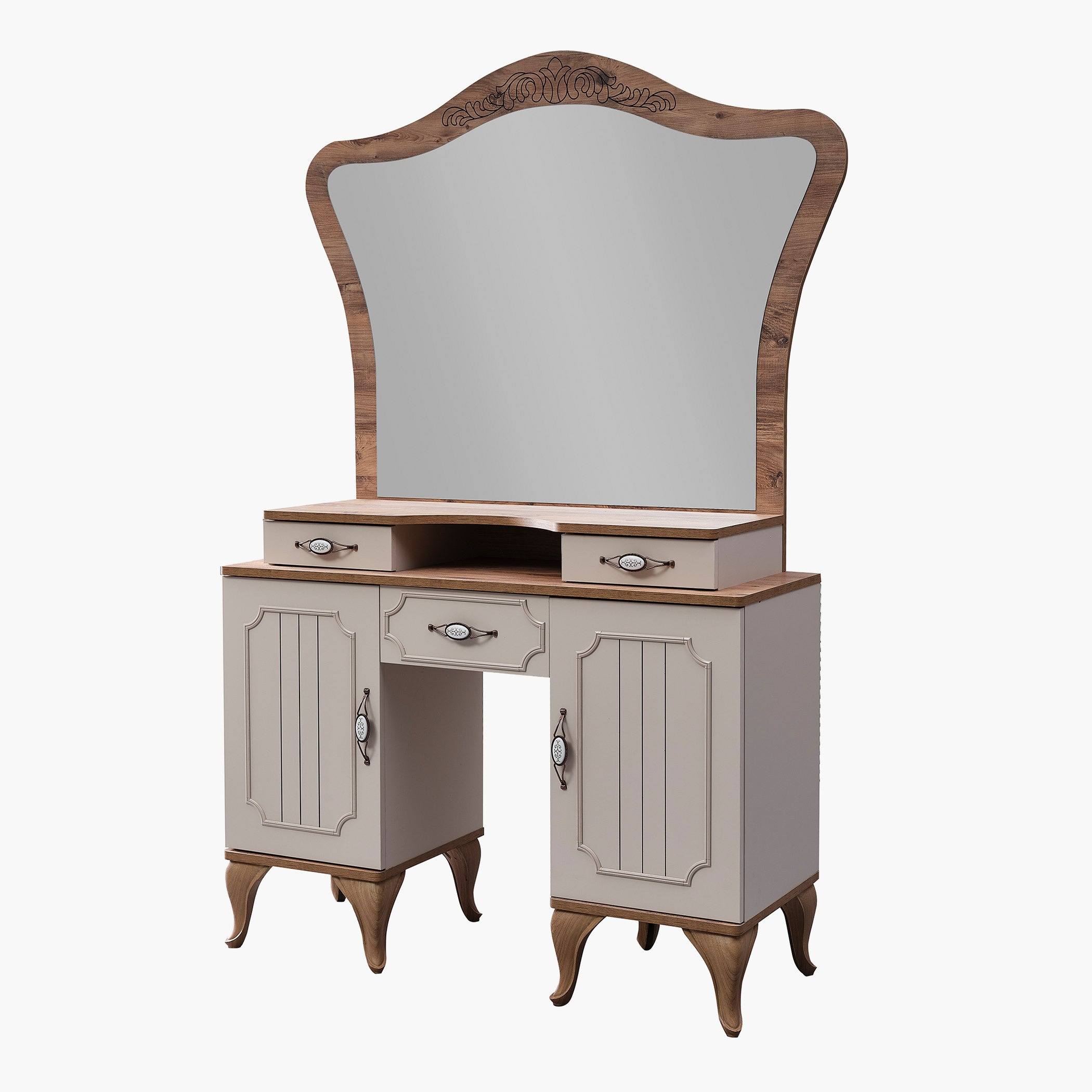 طقم غرفة نوم كينج 6 قطع من فيفالدي - 180x200 سم-hbxbedroom-bedsandbedsets-bedroomsets-king-image-7