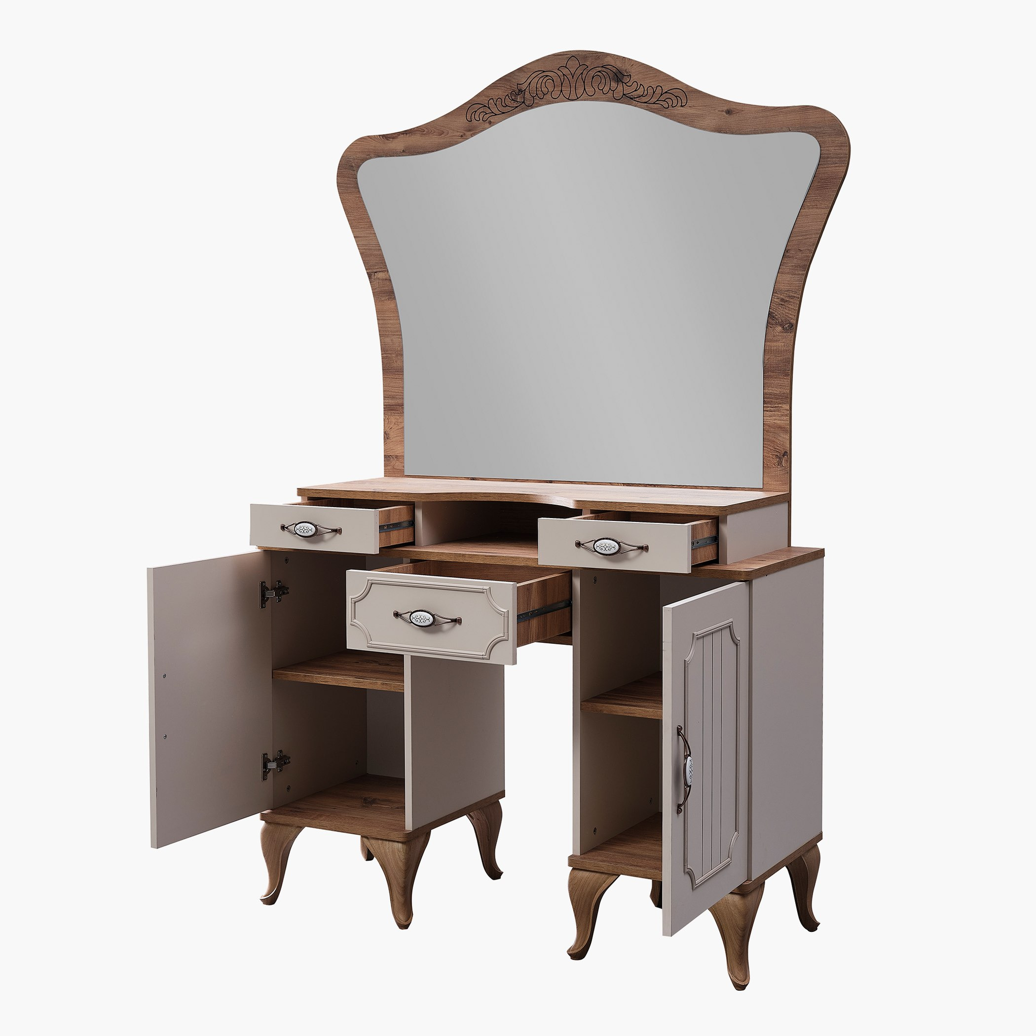 طقم غرفة نوم كينج 6 قطع من فيفالدي - 180x200 سم-hbxbedroom-bedsandbedsets-bedroomsets-king-image-8