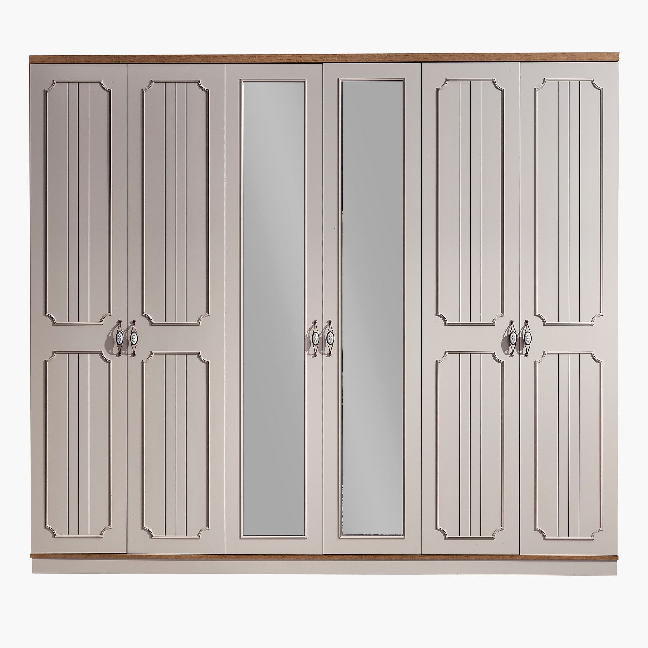 خزانة ملابس 6 أبواب مع 2 مرآة من فيفالدي-hbxfurniture-wardrobes-image-3