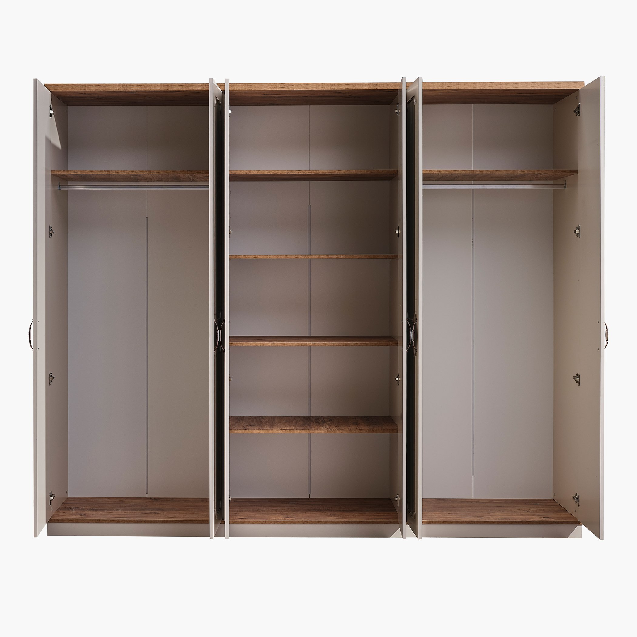 خزانة ملابس 6 أبواب مع 2 مرآة من فيفالدي-hbxfurniture-wardrobes-image-4