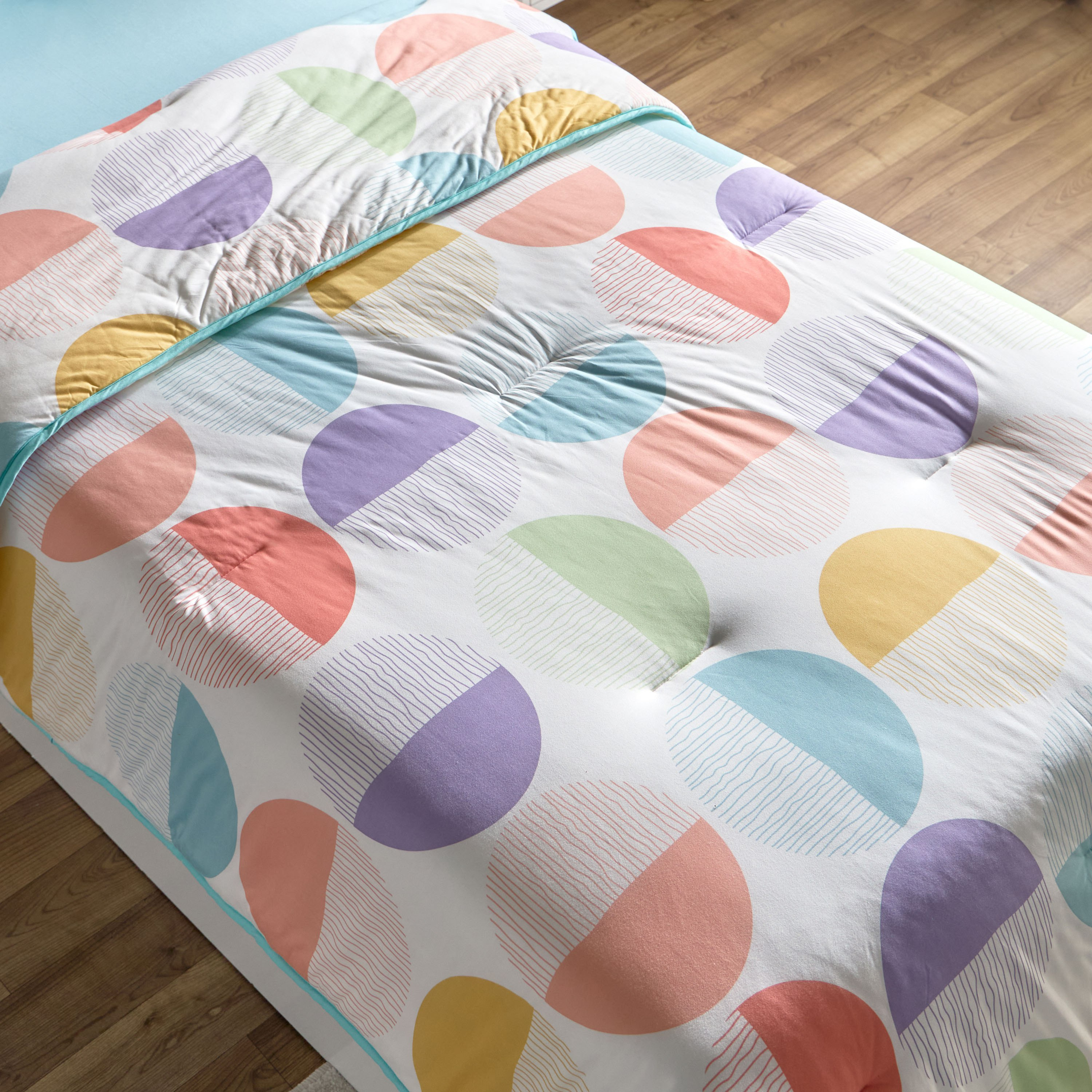 طقم لحاف جيرسي فردي من ألياف دقيقة قطعتين جويفل من بلاي لاند - 135x220 سم-hbxhomeware-hbxkidsandyouth-image-4