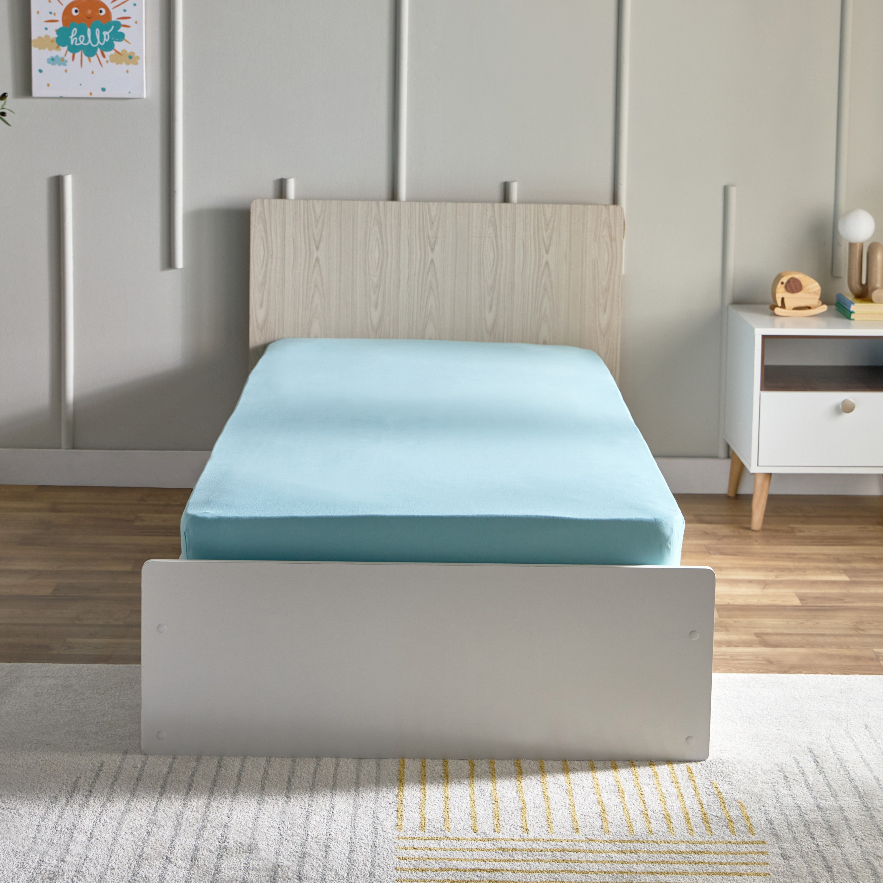 شرشف مطاطي جيرسي فردي من الألياف الدقيقة جويفول من بلاي لاند - 90x200+25 سم-hbxhomeware-hbxkidsandyouth-image-2