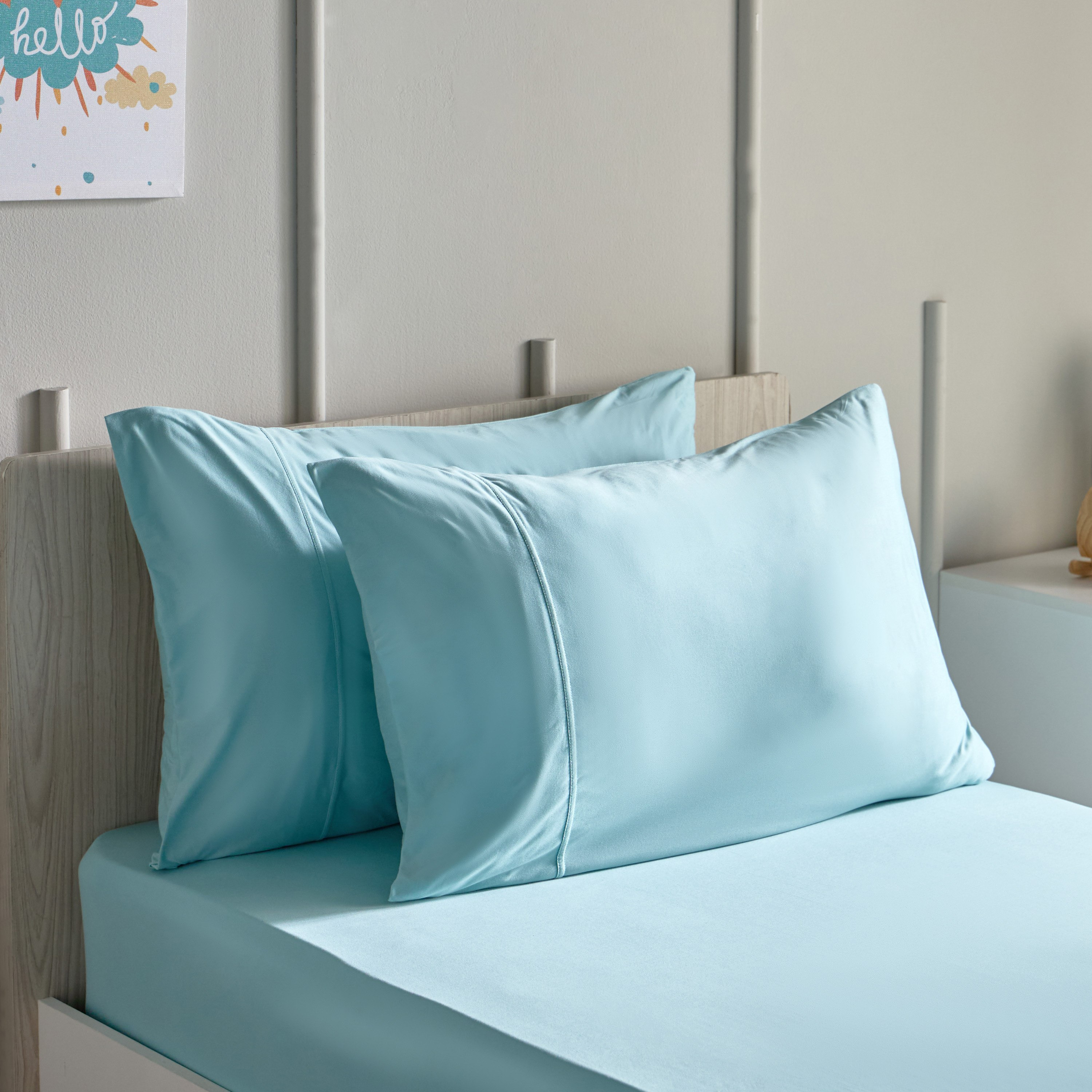 Playland Joyful 2-Piece Microfibre Jersey Pillow Cover Set - 50x75 cm-hbxhomeware-hbxkidsandyouth-image-1