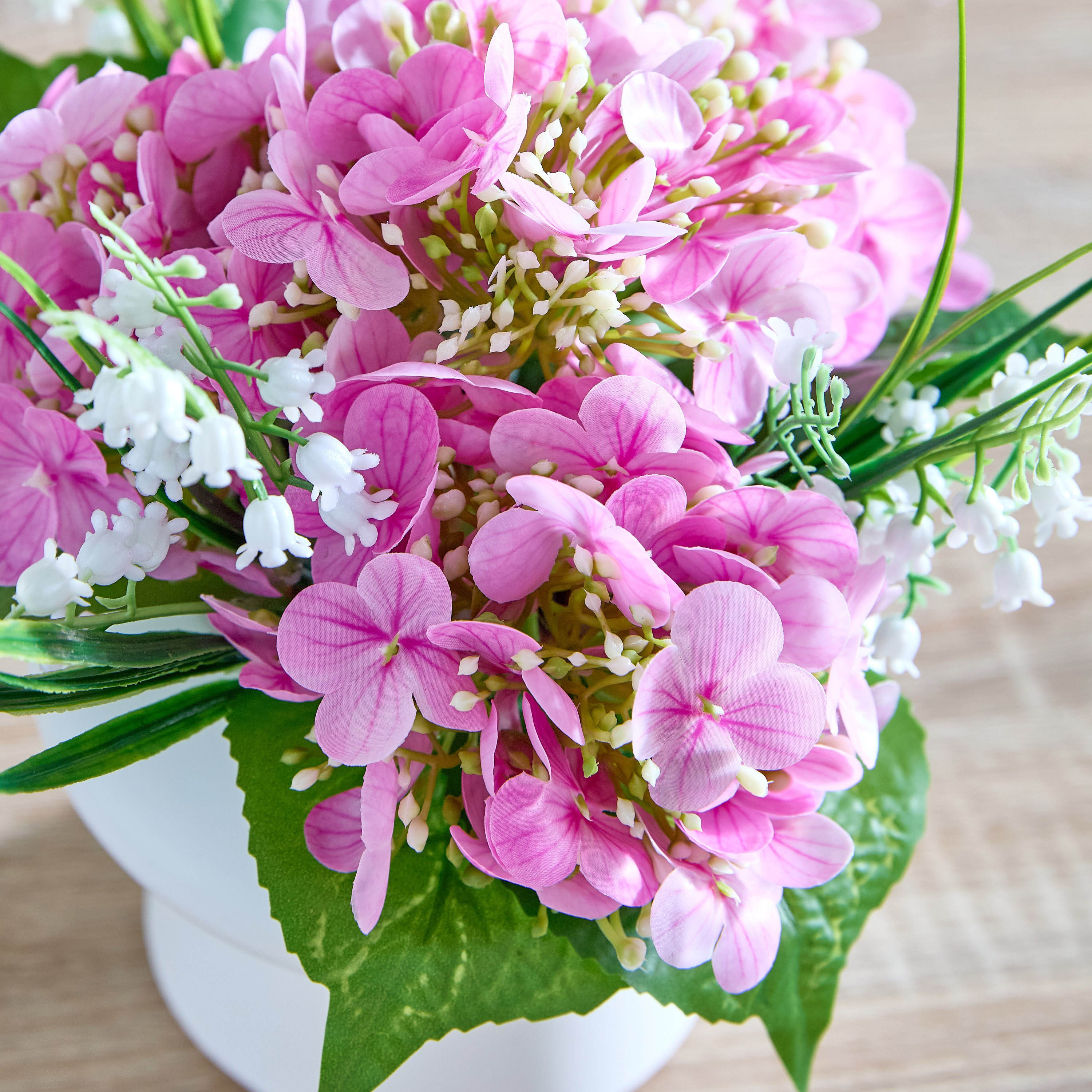 Helena Orchids Leaf Potted Plant with Ceramic Pot - 10x10x23 cm-hbxhomeware-hbxdecorandfurnishings-image-2
