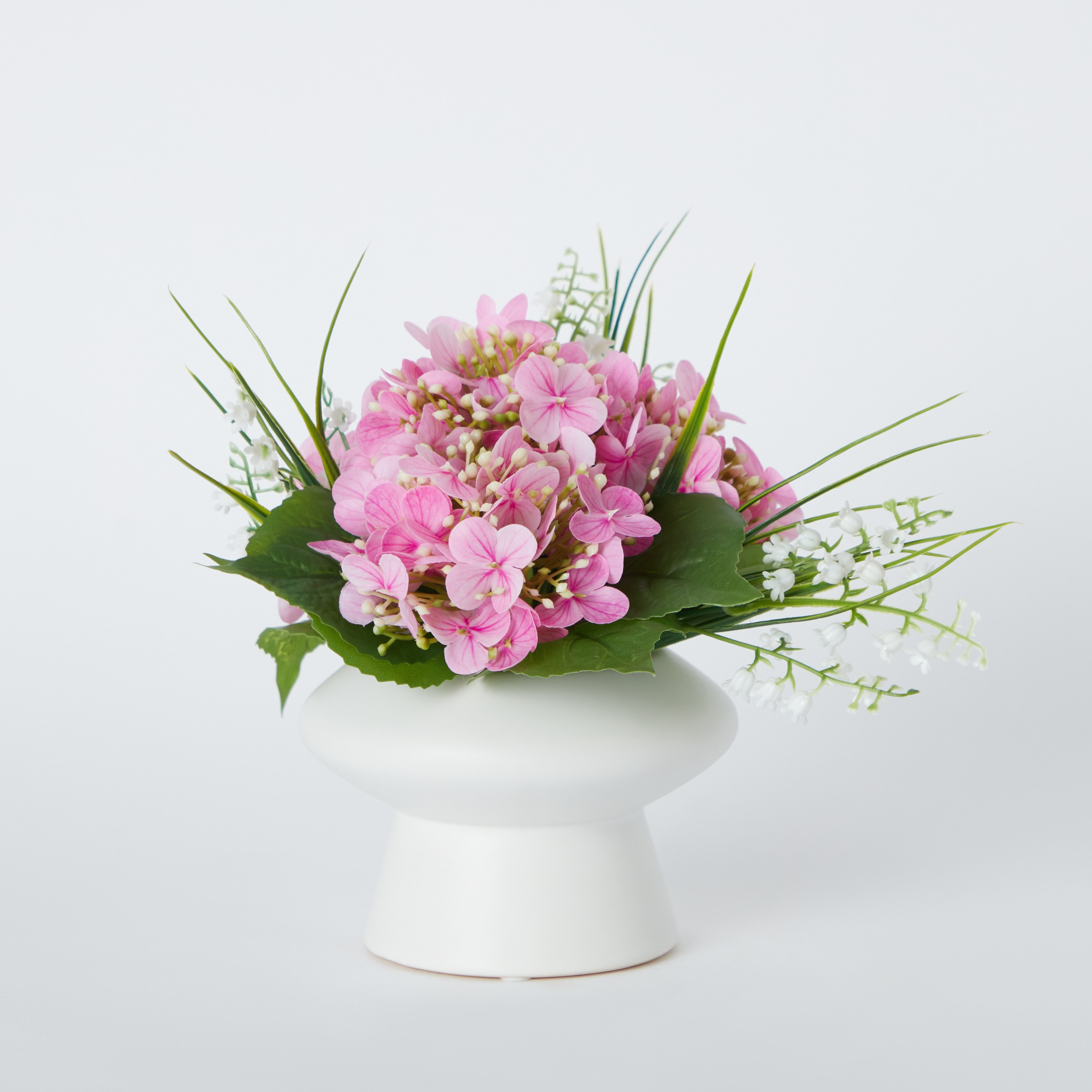 Helena Orchids Leaf Potted Plant with Ceramic Pot - 10x10x23 cm-hbxhomeware-hbxdecorandfurnishings-image-5