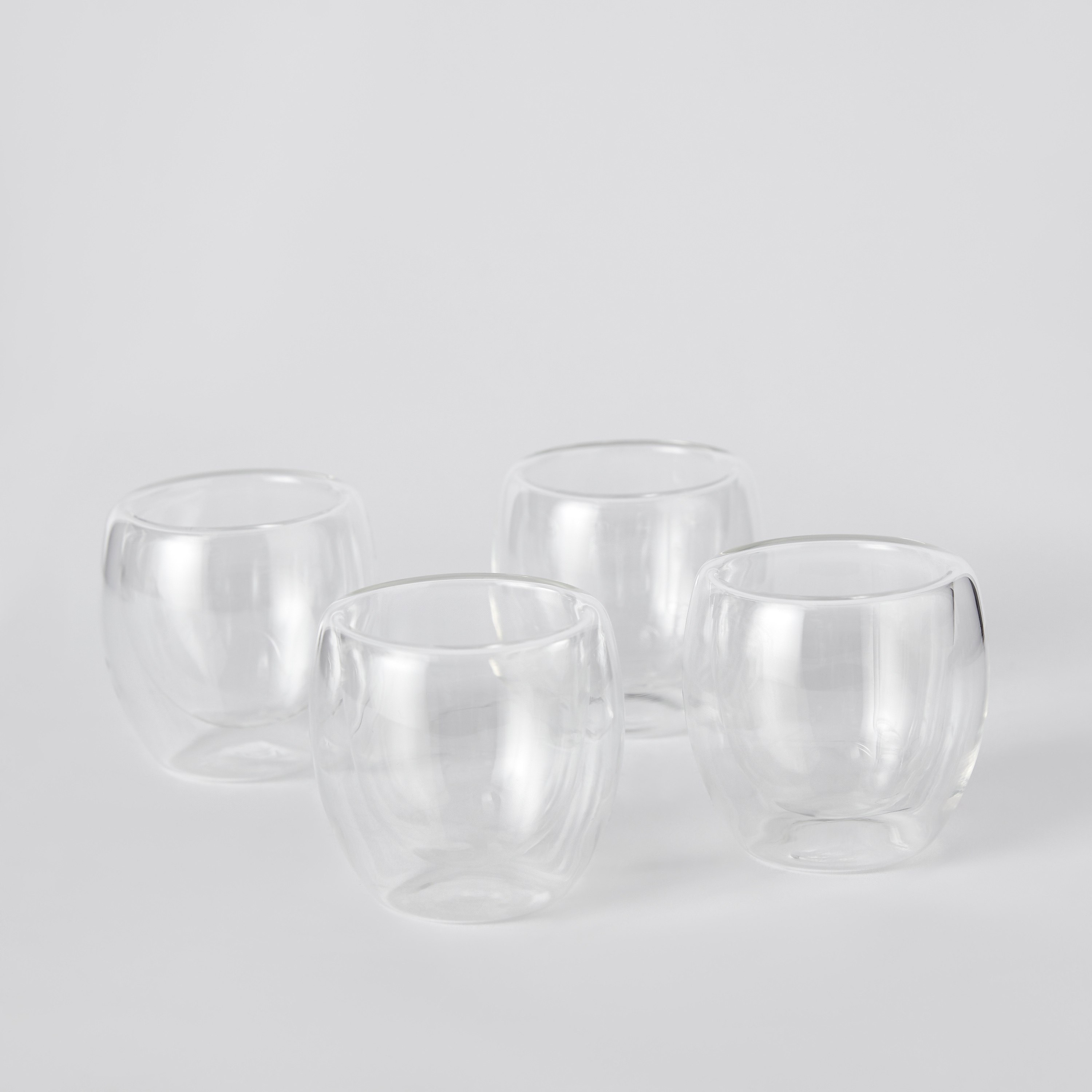 Sip Savor 4-Piece Double Wall Glass Set - 80 ml-hbxhomeware-diningandtabletop-coffeeandteasets-image-5