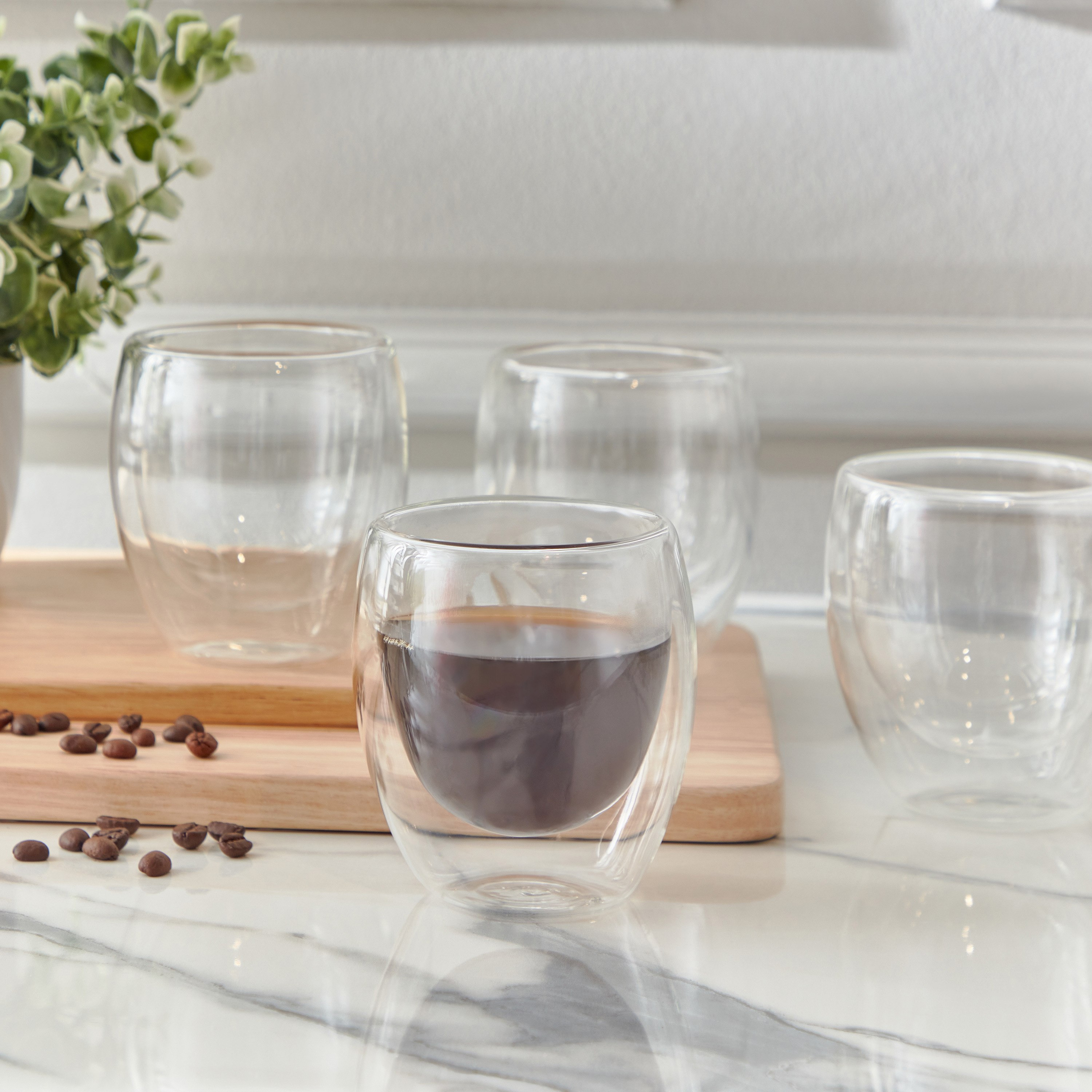 Sip Savor 4-Piece Double Wall Glass Set - 250 ml-hbxhomeware-diningandtabletop-coffeeandteasets-image-3