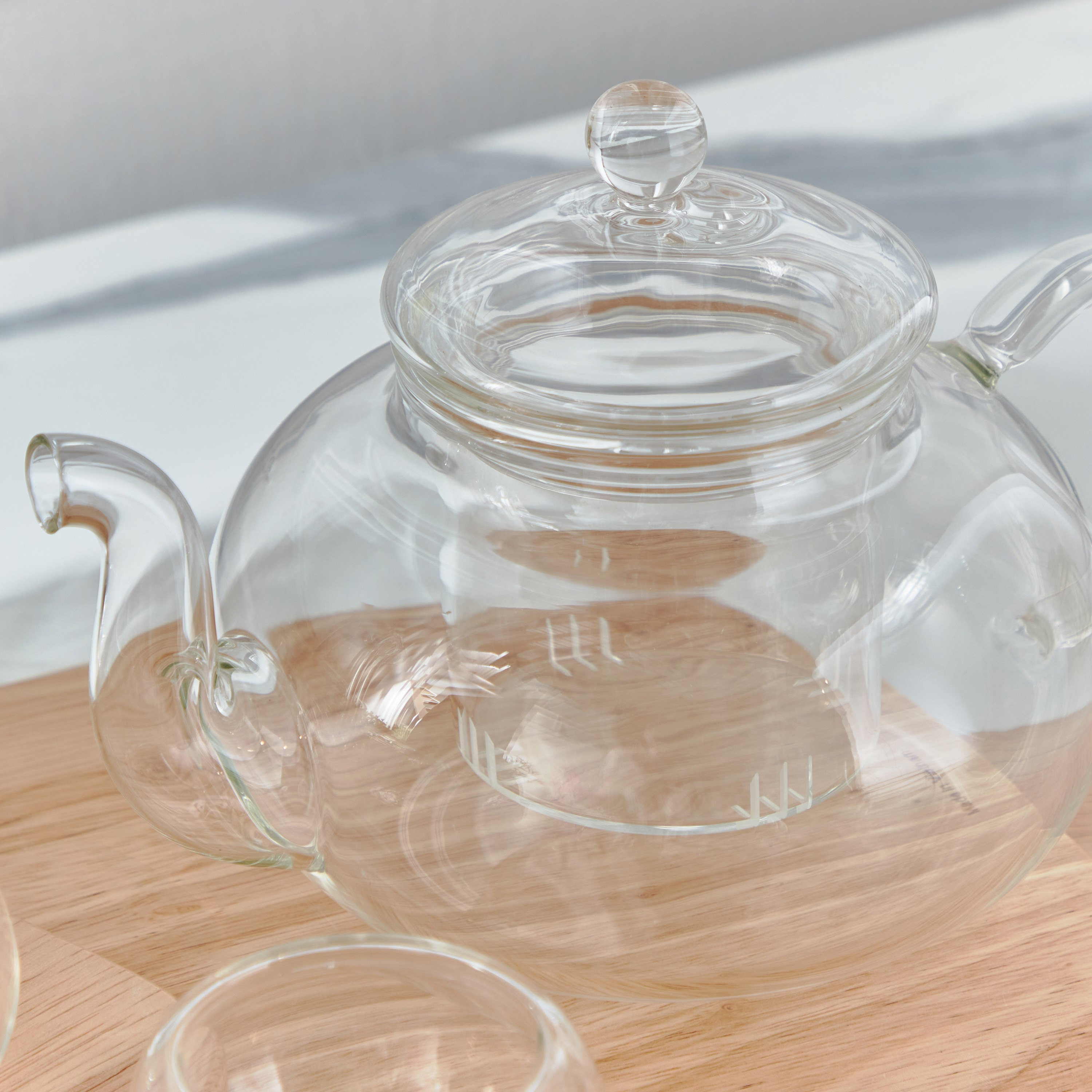 Sip Savor 8-Piece Borosilicate Glass Tea Set - 60 ml + 800 ml-hbxhomeware-diningandtabletop-coffeeandteasets-image-4