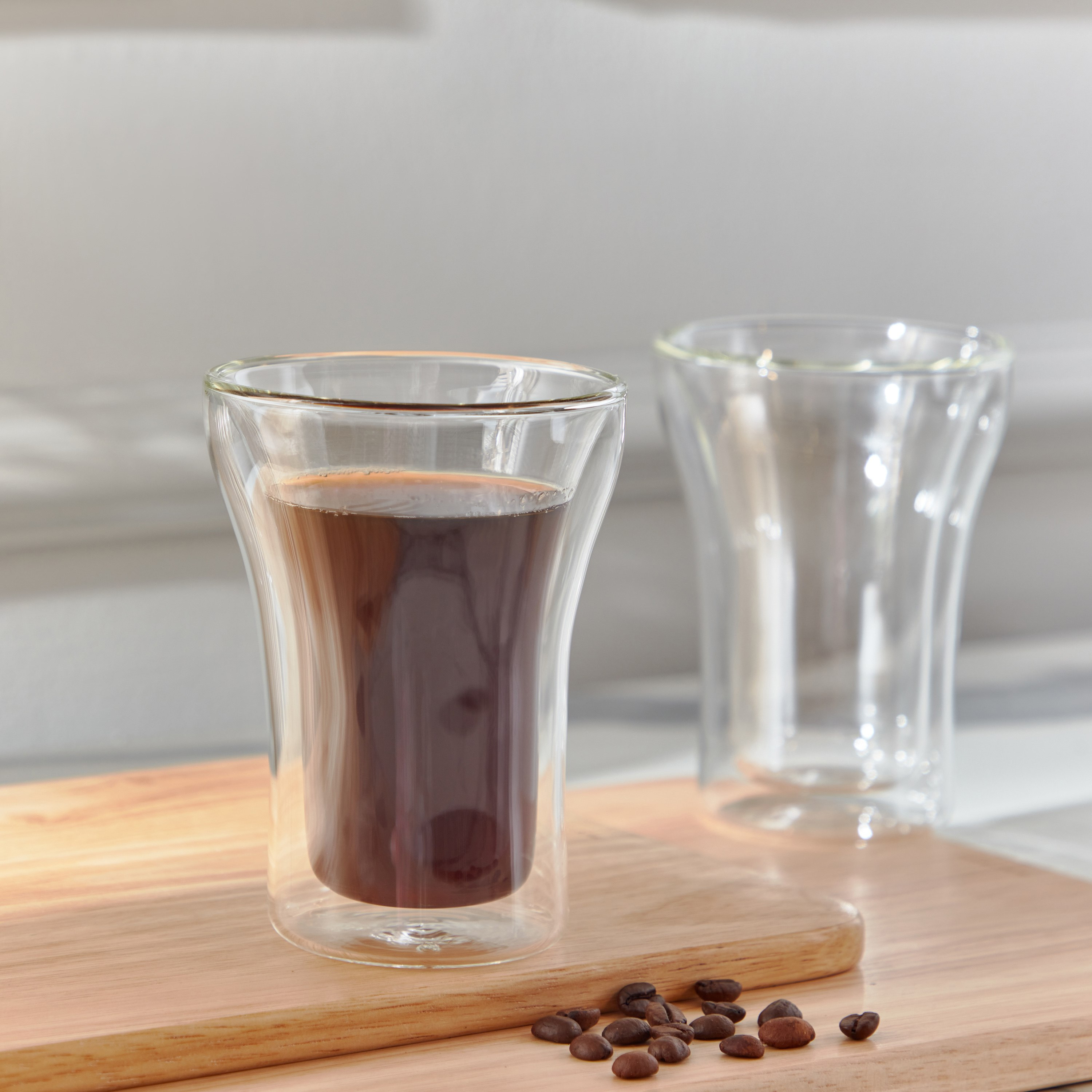 طقم 2 مج من الزجاج مزدوج الجدار من سيب سافور - 250 مل-hbxhomeware-diningandtabletop-coffeeandteasets-image-1