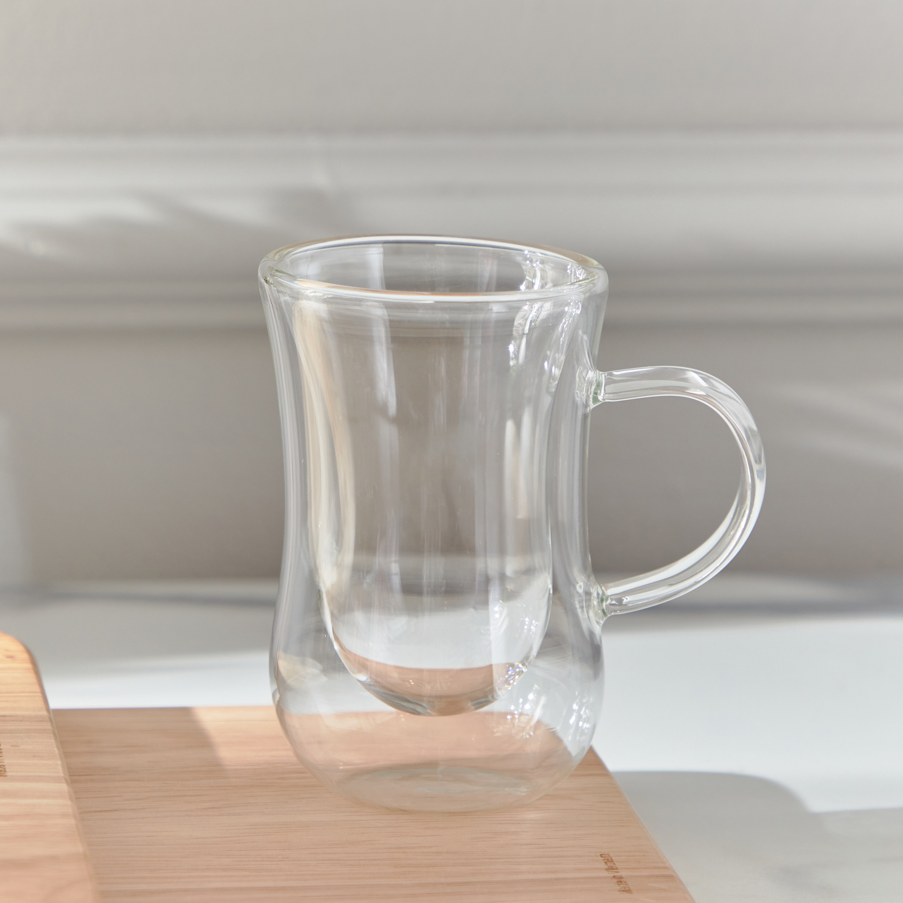 Sip Savor 2-Piece Double Wall Glass Mug Set - 100 ml-hbxhomeware-diningandtabletop-coffeeandteasets-image-2
