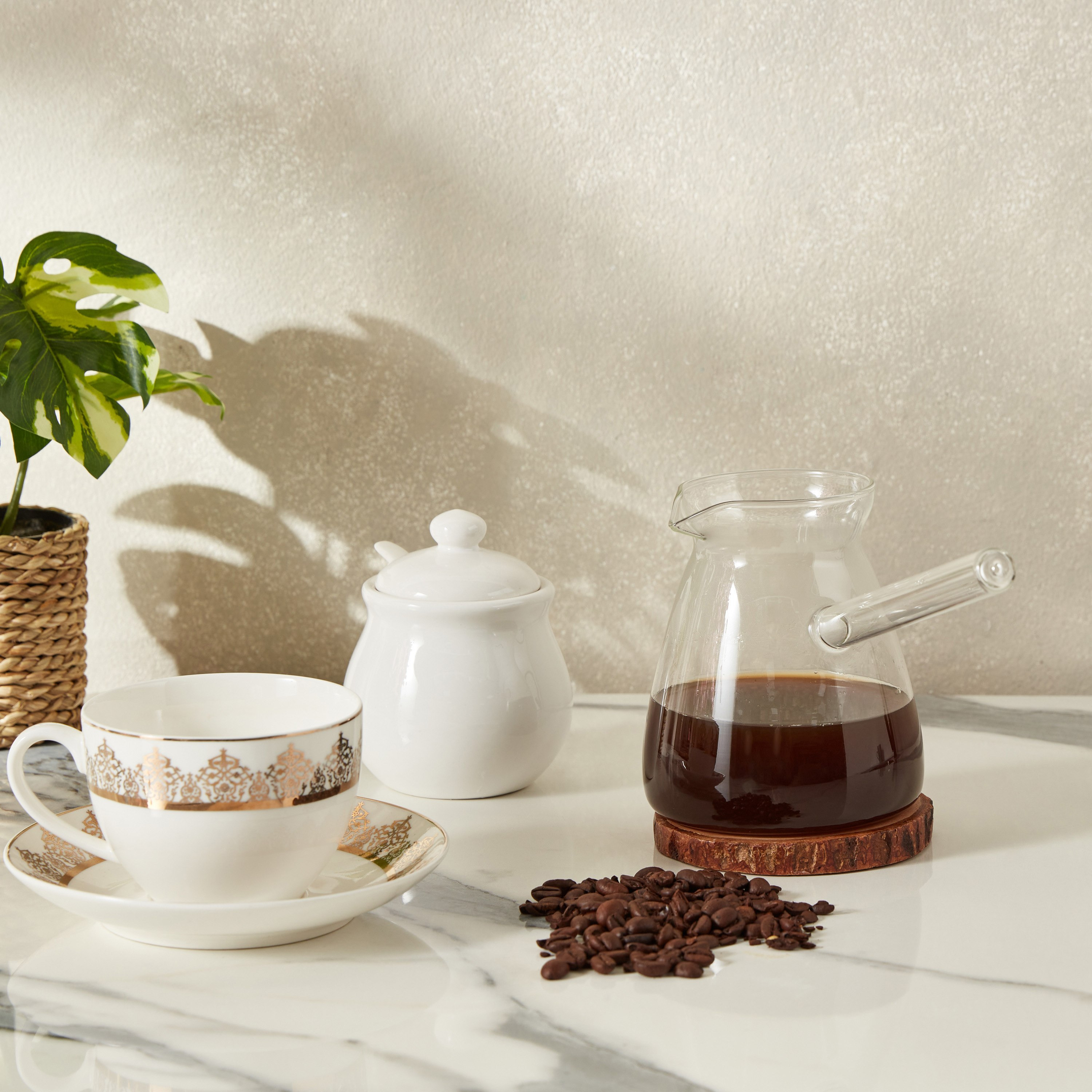 Sip Savor Borosilicate Glass Coffee Warmer - 500 ml-hbxhomeware-hbxkitchen-image-3