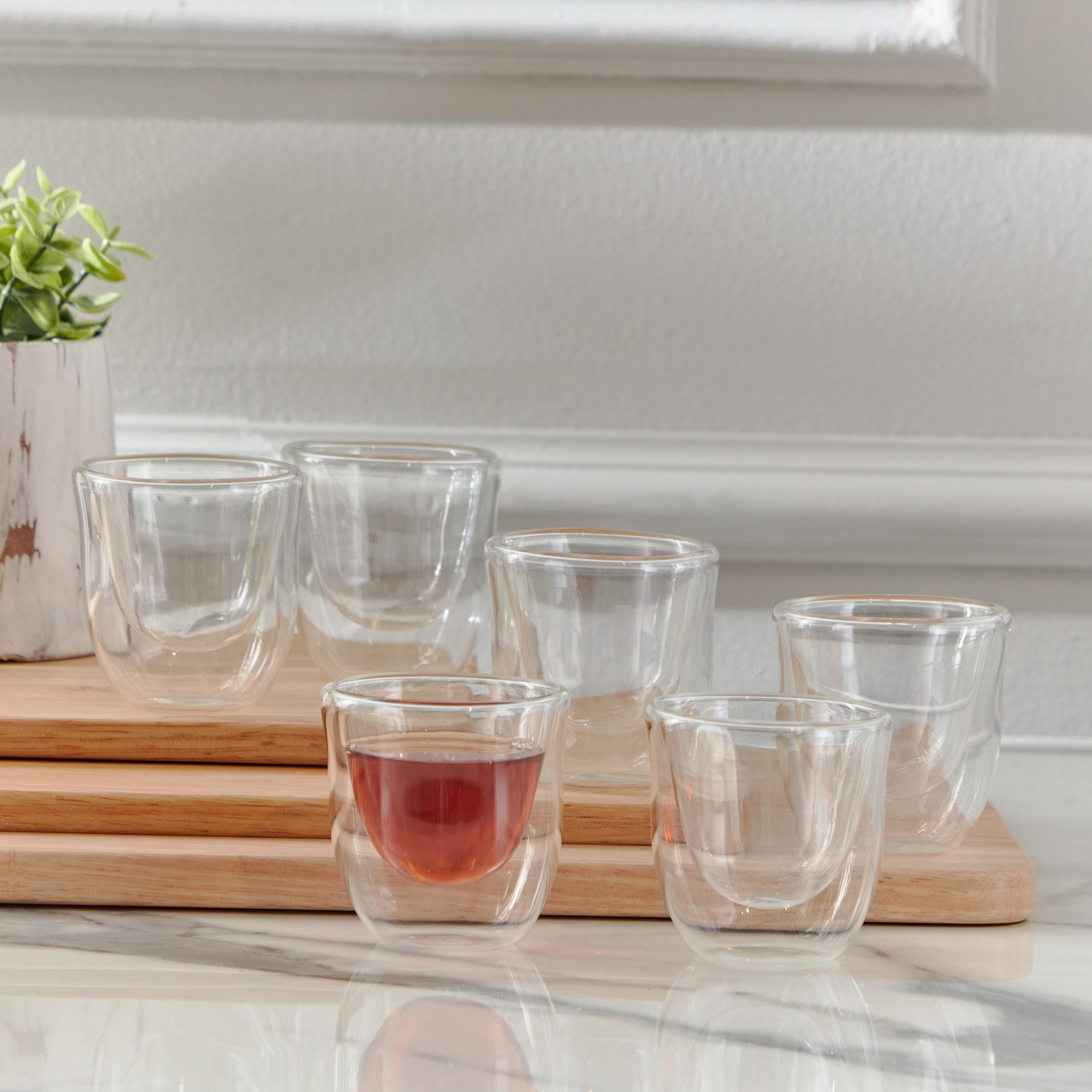 Sip Savor 6-Piece Double Wall Glass Cawa Cup Set - 70 ml-hbxhomeware-diningandtabletop-coffeeandteasets-image-4