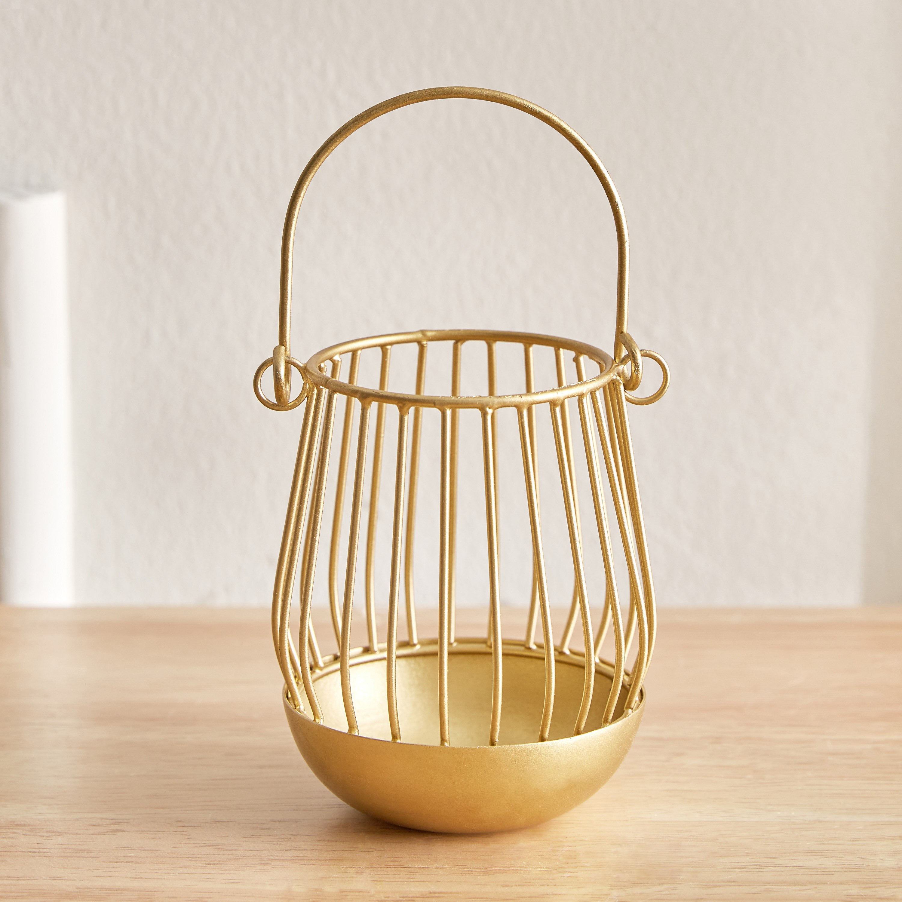 حامل شموع صغيرة سلك معدن من ليفين - 11x9.5x9.5 سم-hbxlivingroom-decorandaccessories-candleholders-image-2