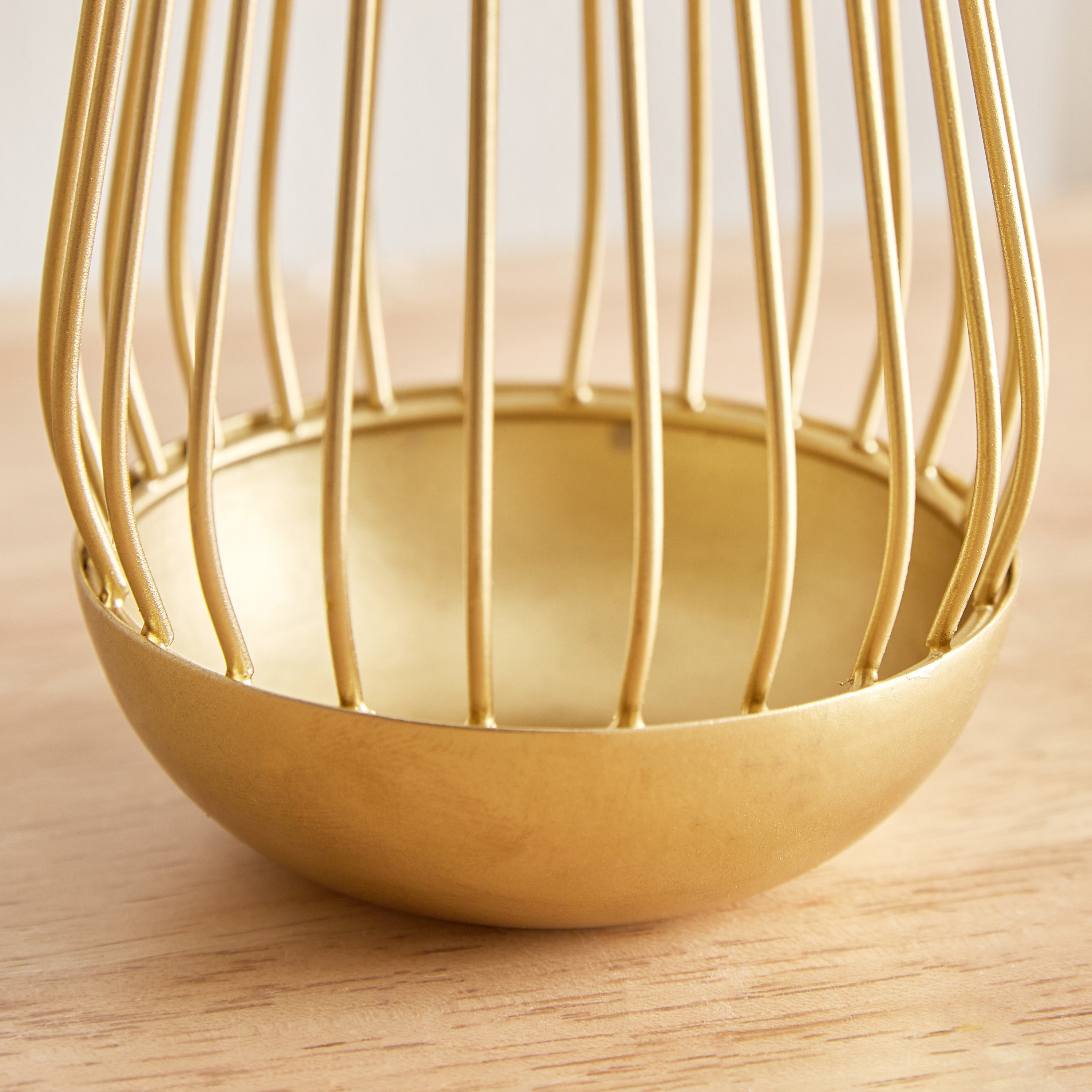 حامل شموع صغيرة سلك معدن من ليفين - 11x9.5x9.5 سم-hbxlivingroom-decorandaccessories-candleholders-image-4