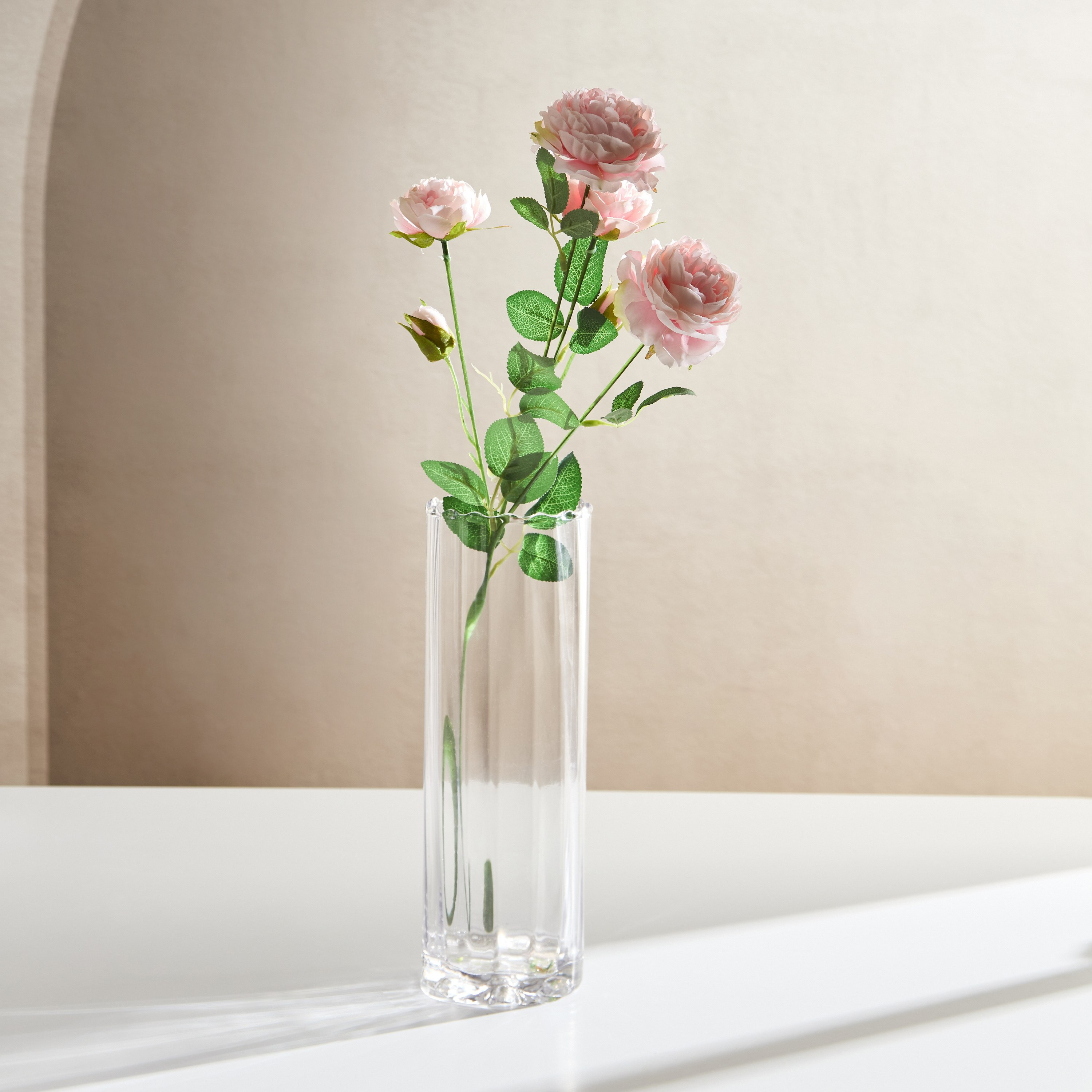 باقة زهور بـ3 وردات من سييرا - 62 سم-hbxdecorandfurnishings-homeaccessories-artificialflowersandplants-image-1