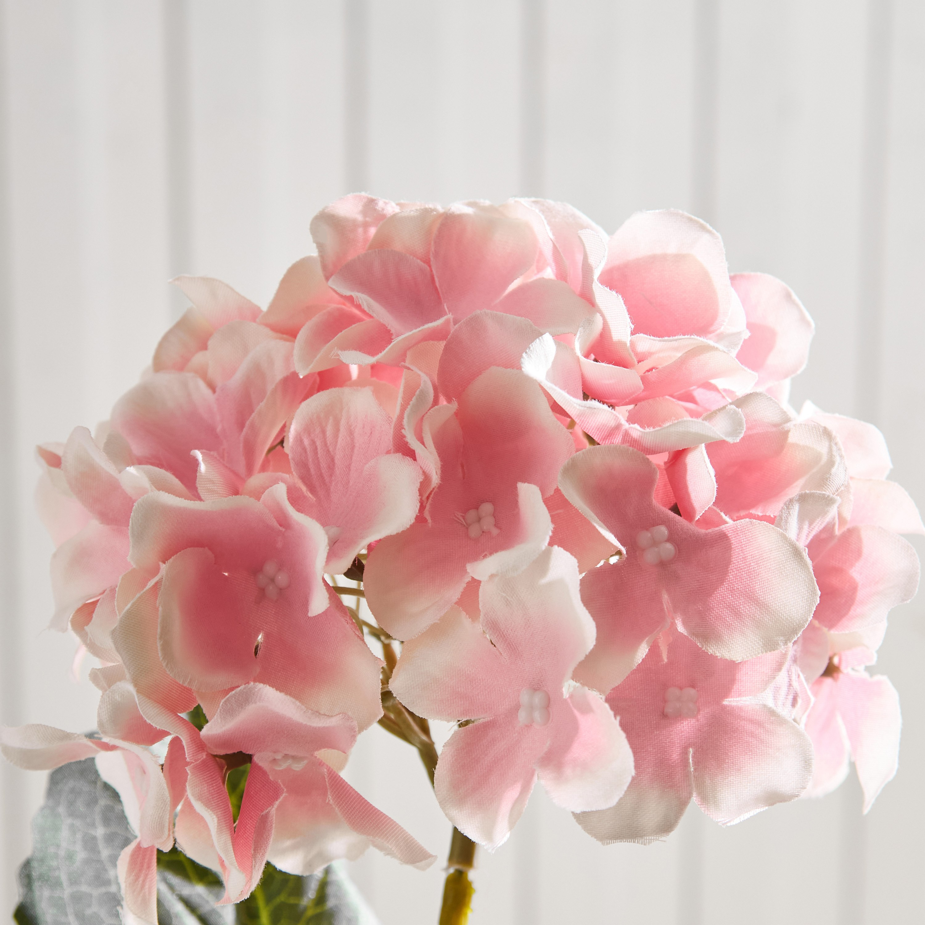 Siera Hydrangea Stem Flower Blush - 62 cm-hbxdecorandfurnishings-homeaccessories-artificialflowersandplants-image-3