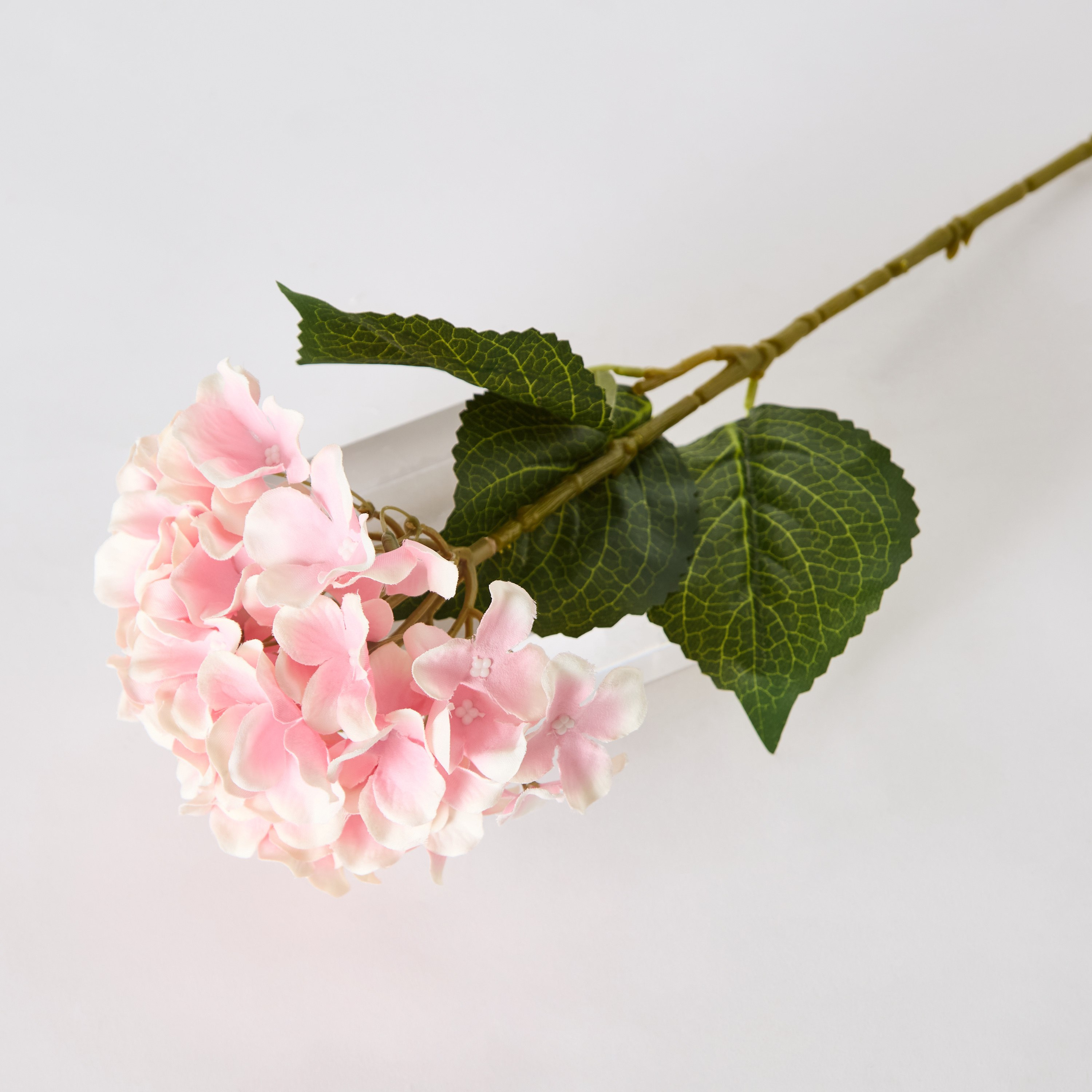 Siera Hydrangea Stem Flower Blush - 62 cm-hbxdecorandfurnishings-homeaccessories-artificialflowersandplants-image-5
