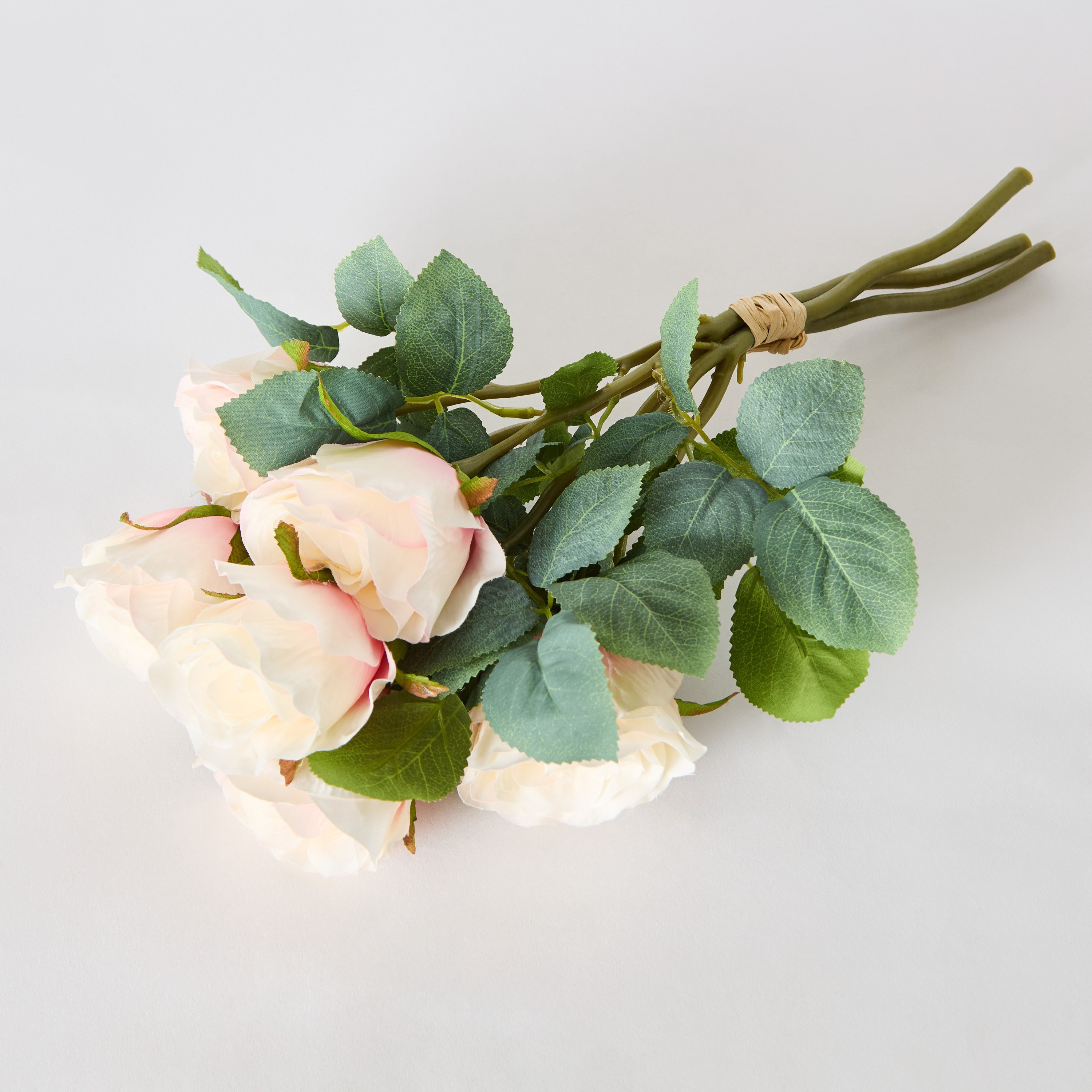 Siera Rose Bouquet with 6-Flowers - 40 cm-hbxdecorandfurnishings-homeaccessories-artificialflowersandplants-image-4