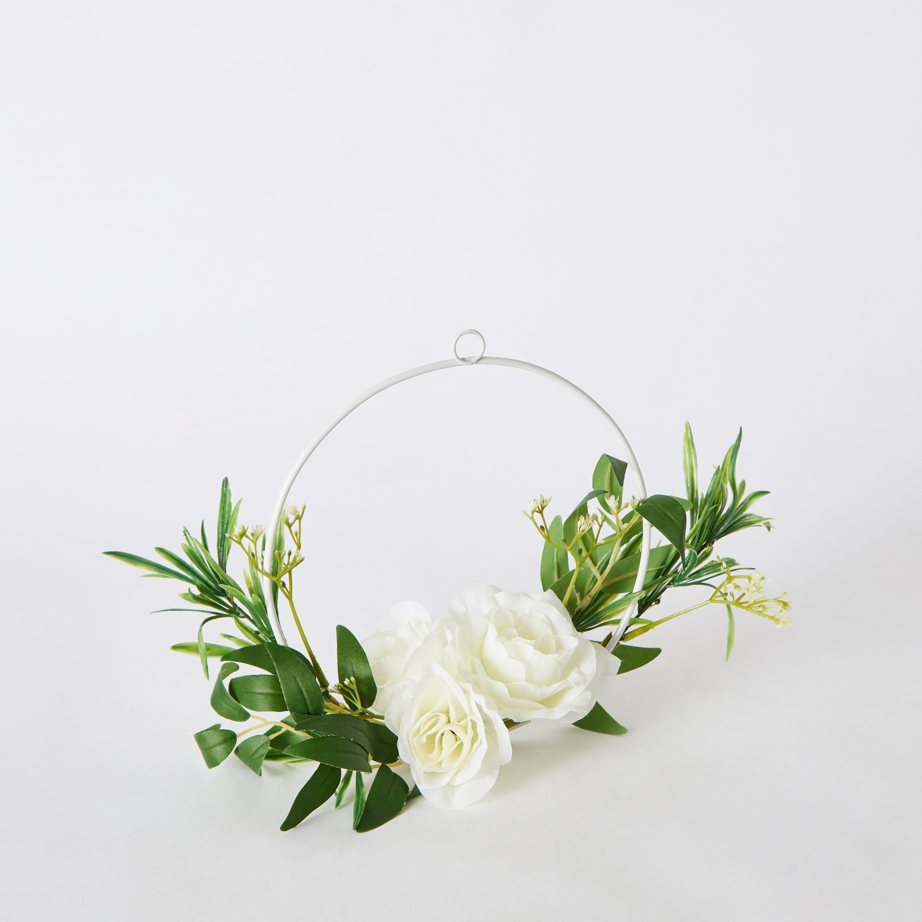 إكليل ورد معلق من سيرا - 30x6x30 سم-hbxdecorandfurnishings-homeaccessories-artificialflowersandplants-image-5