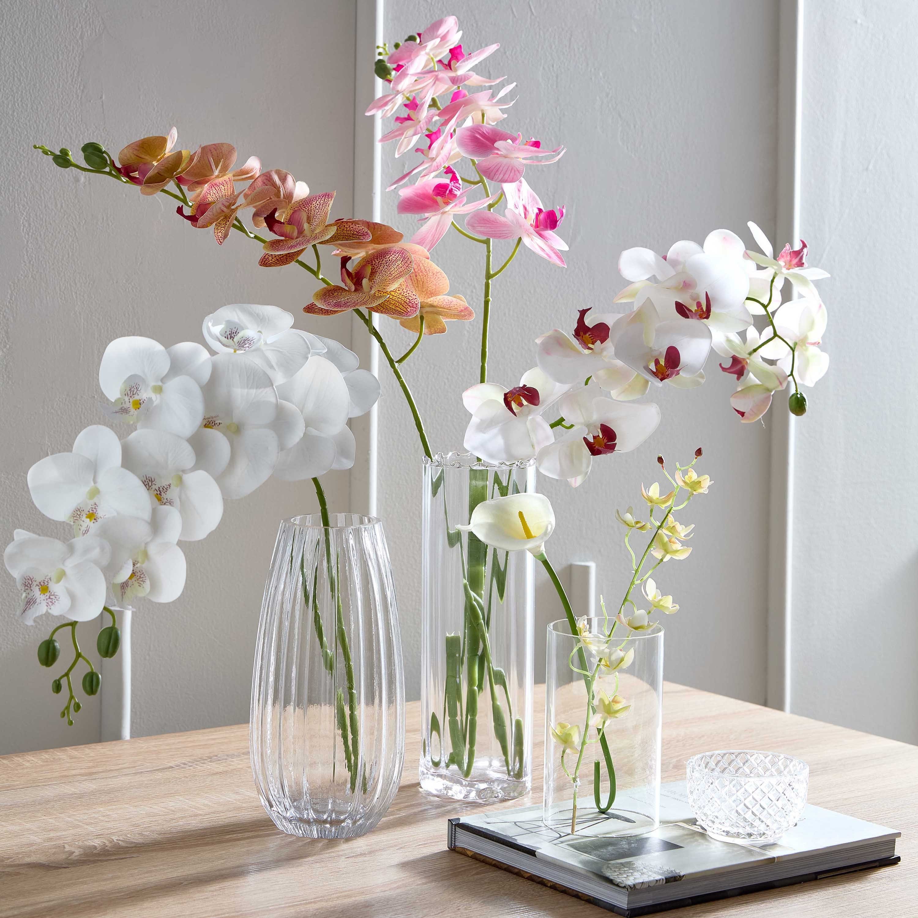 جذع زهرة أوركيد 9 رؤوس من ليدا - 95 سم-hbxdecorandfurnishings-homeaccessories-artificialflowersandplants-image-4