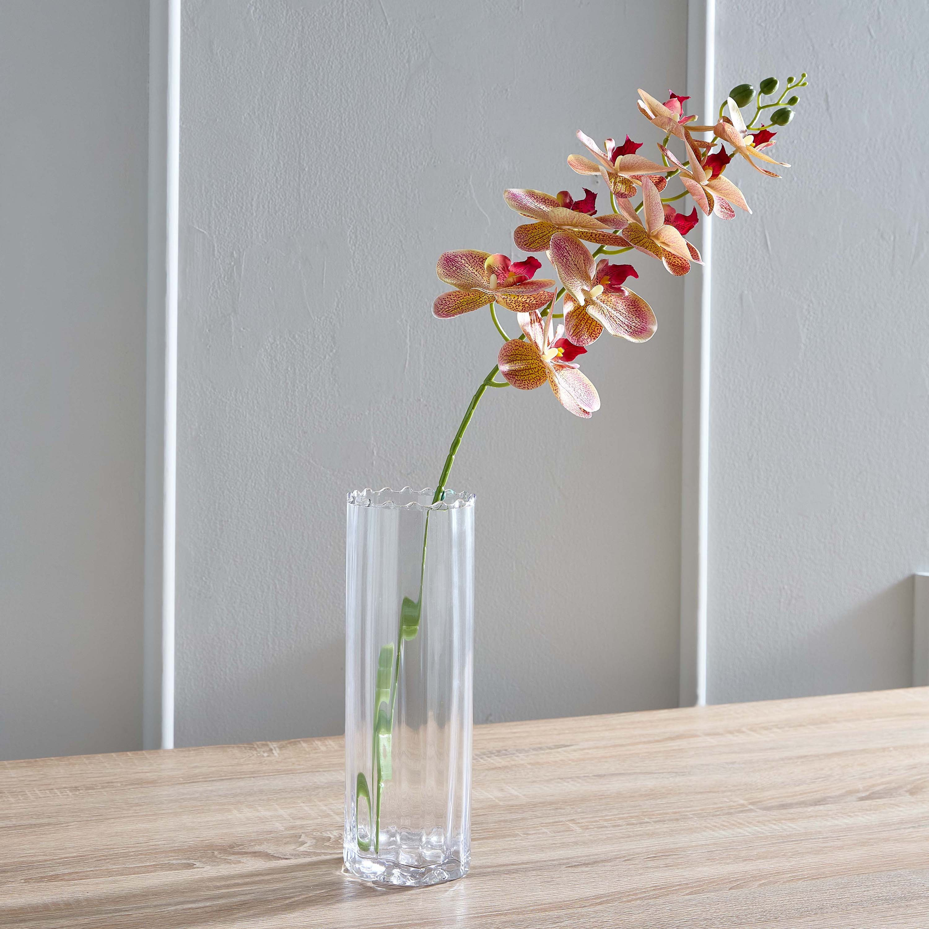 جذع زهرة أوركيد 9 رؤوس من ليدا - 95 سم-hbxdecorandfurnishings-homeaccessories-artificialflowersandplants-image-1