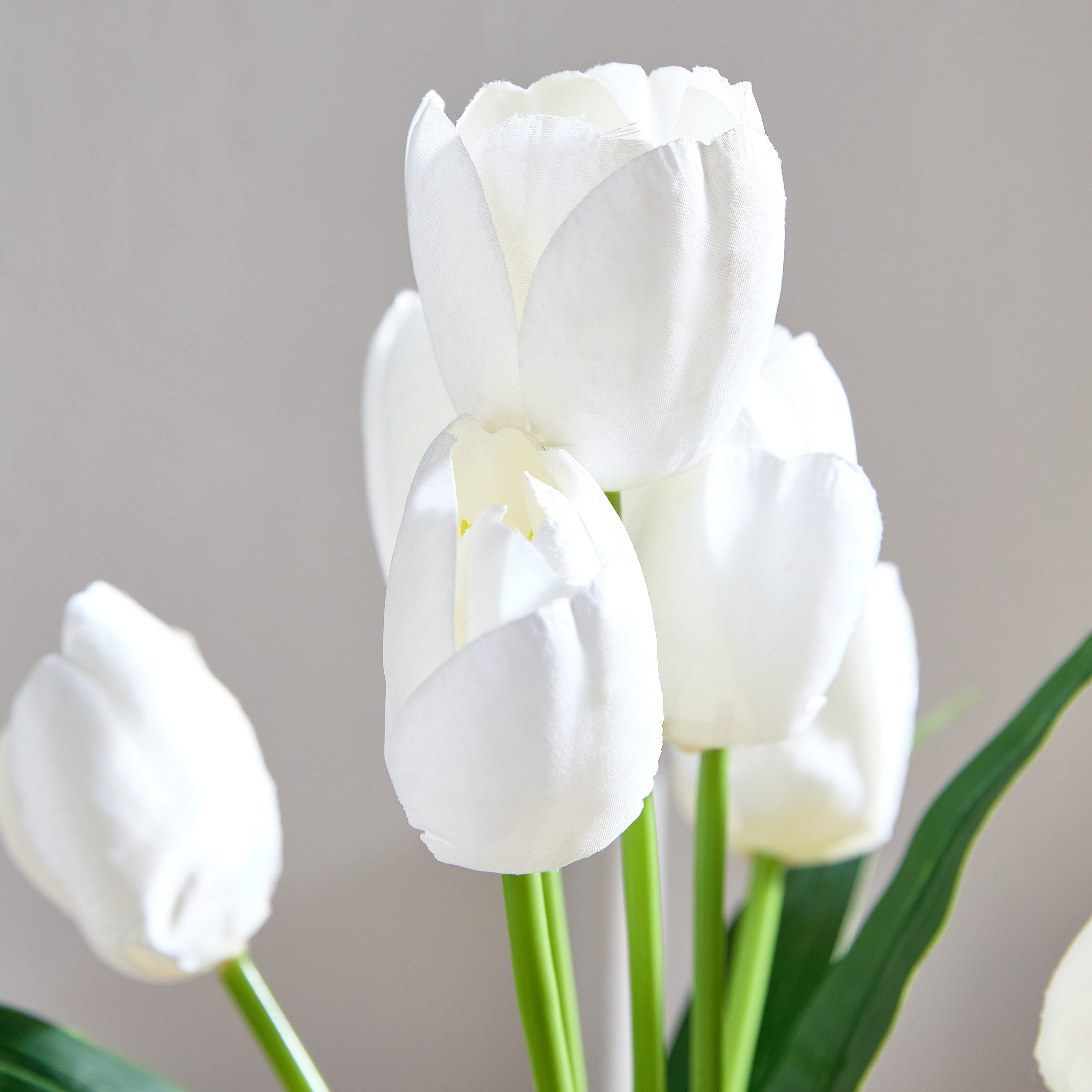 Lida Tulip Flower Bunch - 43 cm-hbxdecorandfurnishings-homeaccessories-artificialflowersandplants-image-3