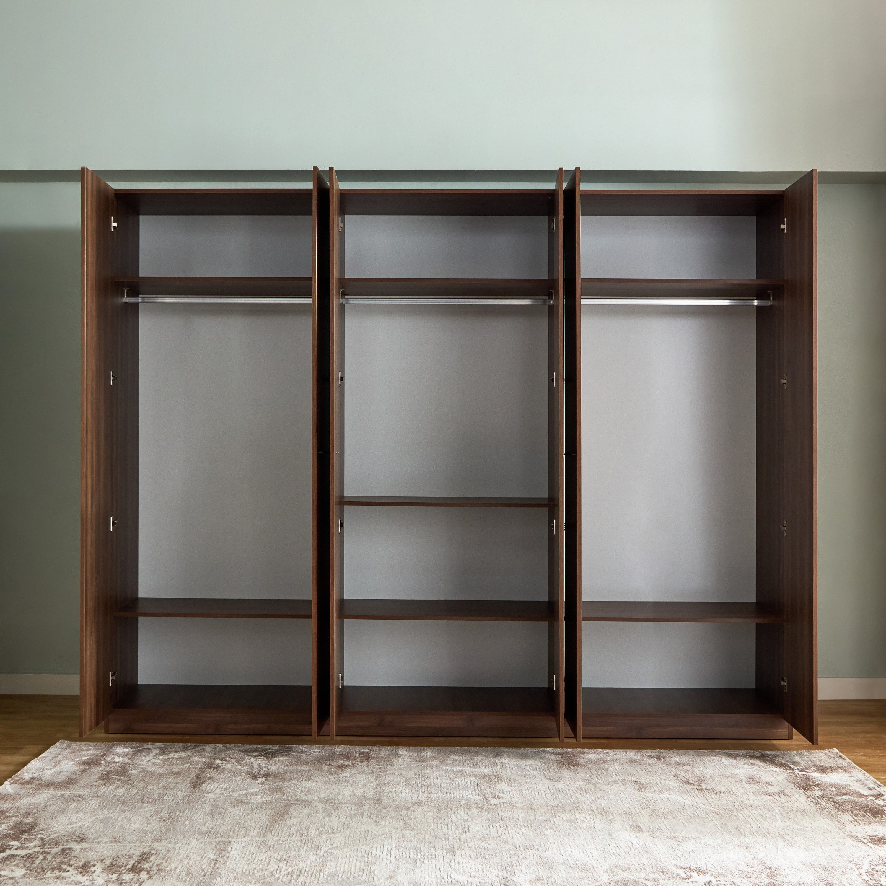 Patara 6-Door Wardrobe with Mirror-hbxfurniture-wardrobes-image-6