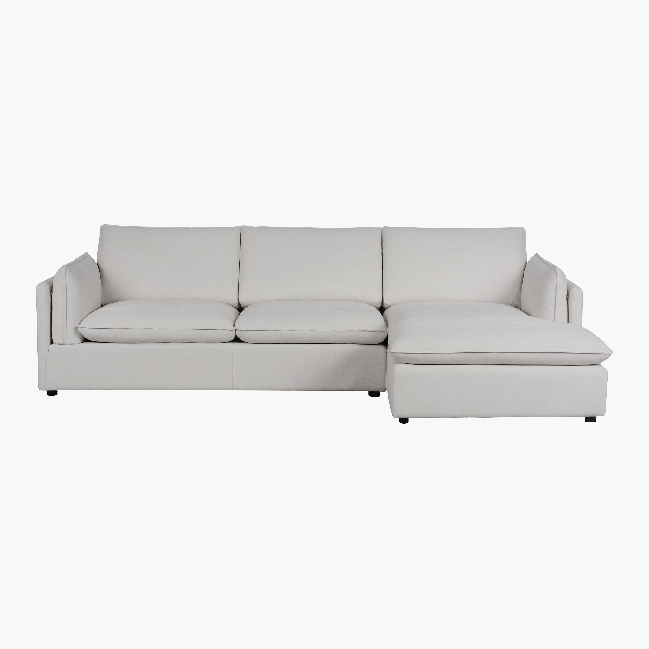 كنبة ركنية قماش يمين 4 مقاعد من بينين-hbxlivingroom-sofasandarmchairs-cornersofas-image-2