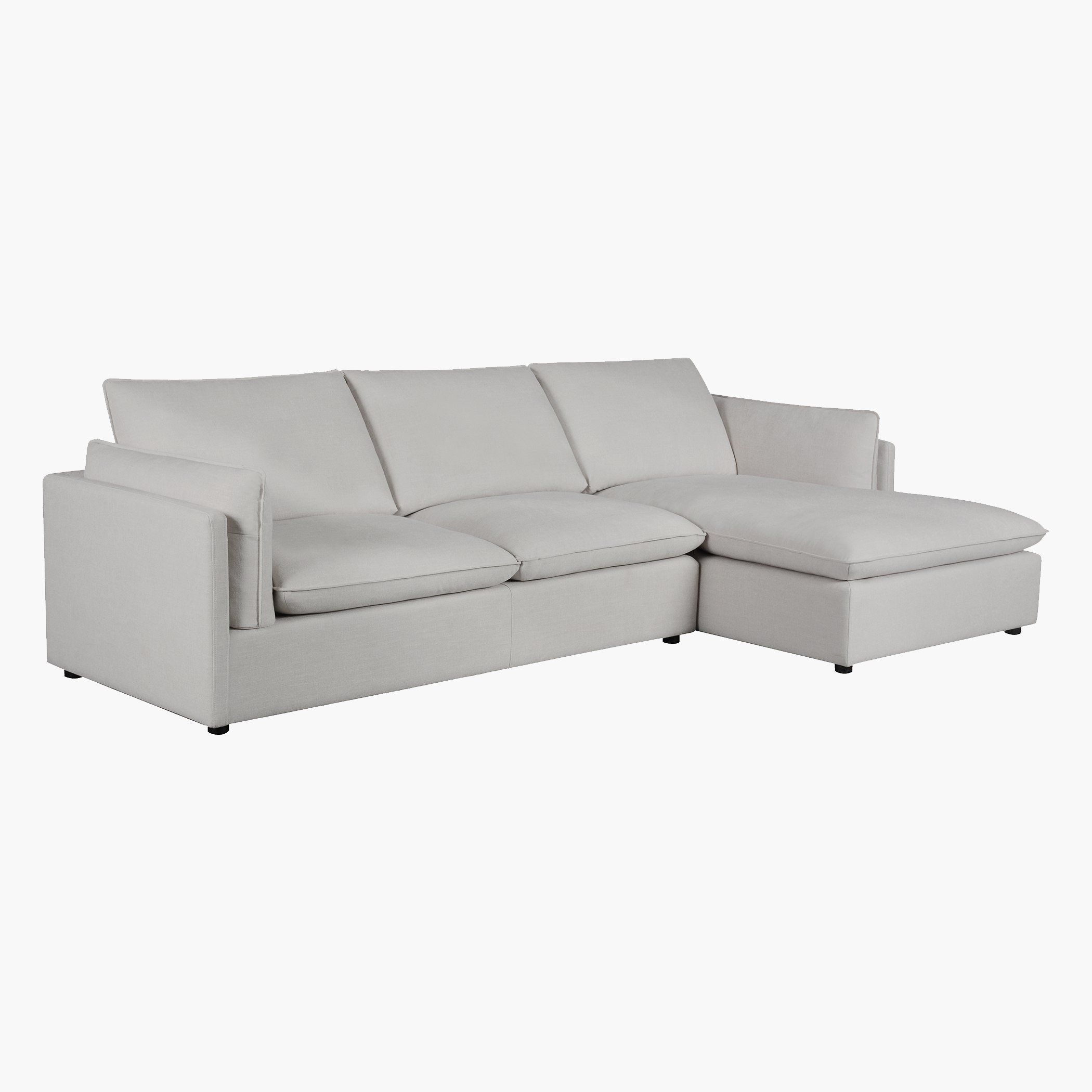 كنبة ركنية قماش يمين 4 مقاعد من بينين-hbxlivingroom-sofasandarmchairs-cornersofas-image-3