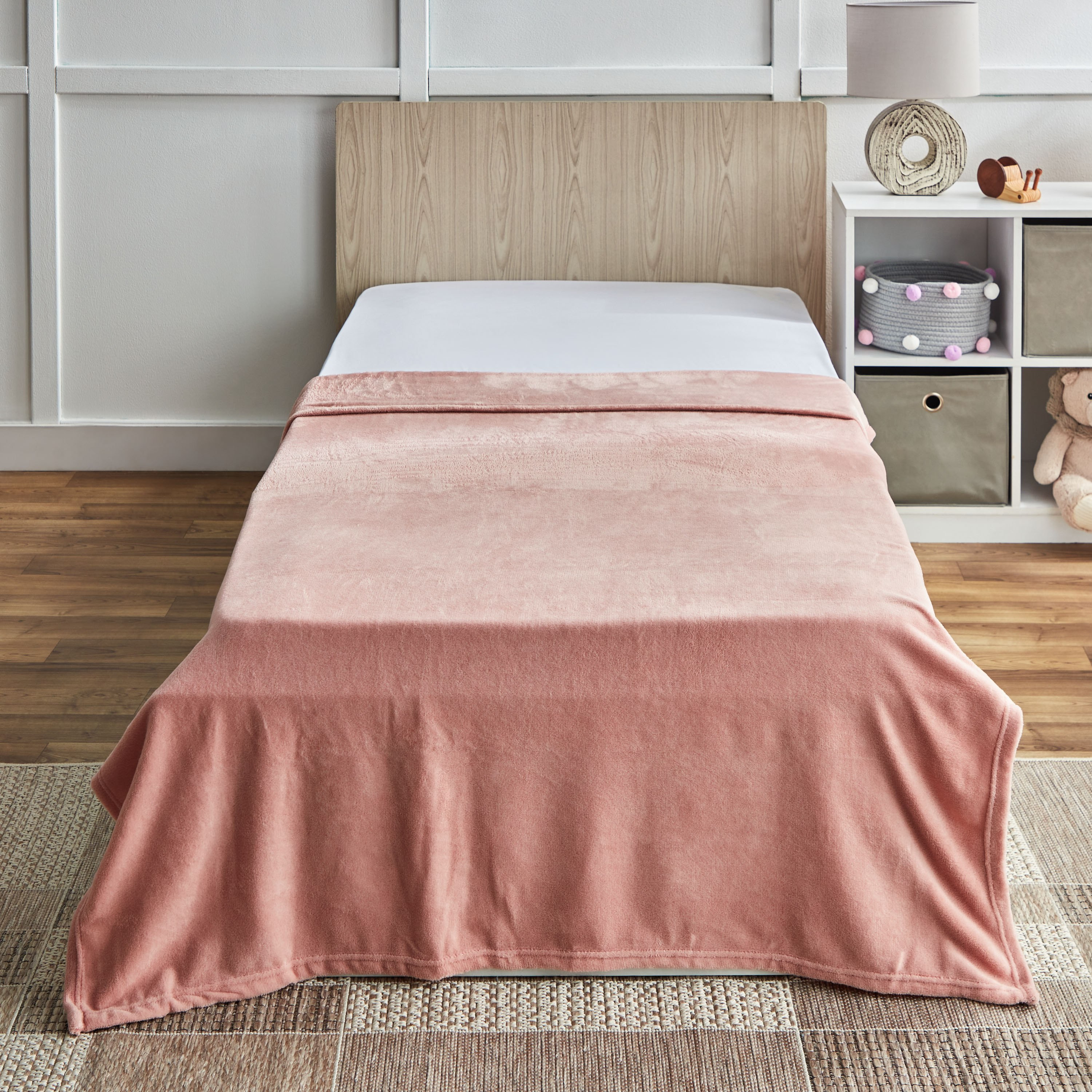 بطانية أطفال صوف كورال سادة من أونتاريو - 170x120 سم-hbxhomeware-hbxkidsandyouth-image-2