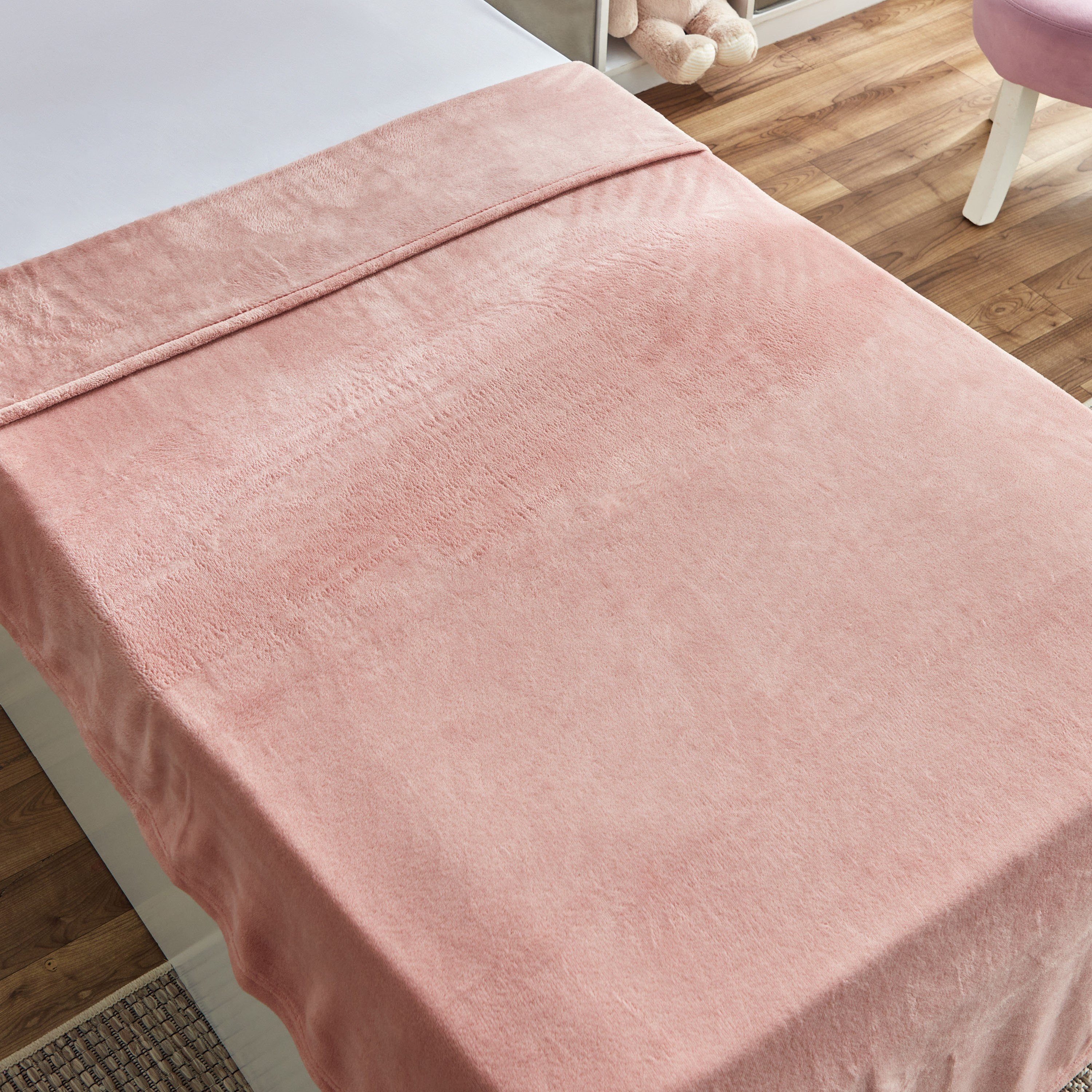 بطانية أطفال صوف كورال سادة من أونتاريو - 170x120 سم-hbxhomeware-hbxkidsandyouth-image-4