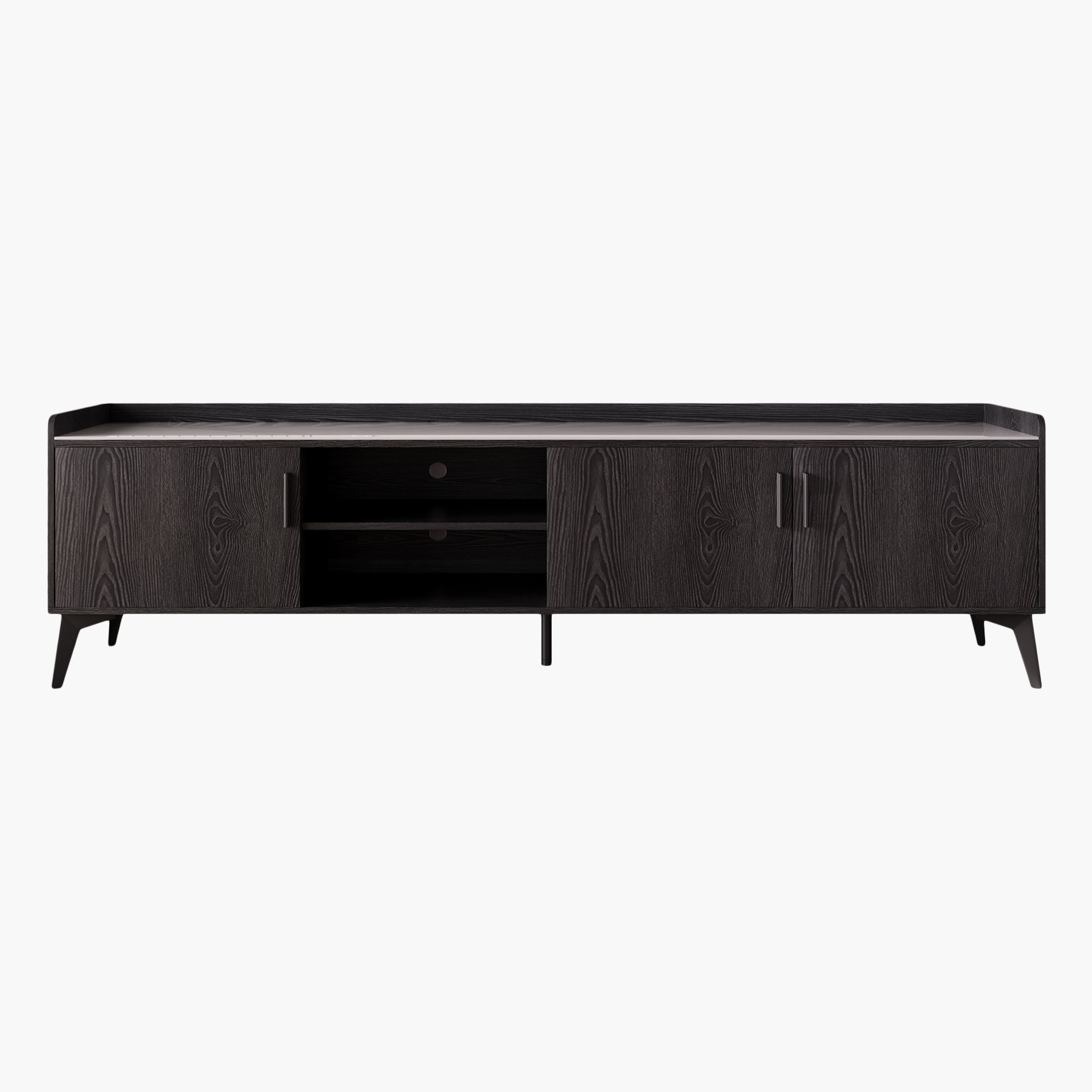 Marwell 2 Metre TV Unit with Sintered Stone Top for TVs up to 80 inches-hbxlivingroom-mediaunitsandstorage-tvunits-image-10