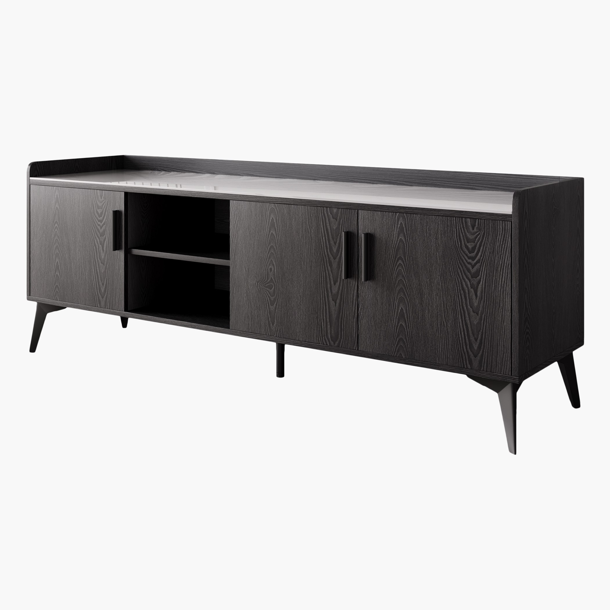 Marwell 1.5 Meter TV Unit with Sintered Stone Top for TV upto 65 inches-hbxlivingroom-mediaunitsandstorage-tvunits-image-5
