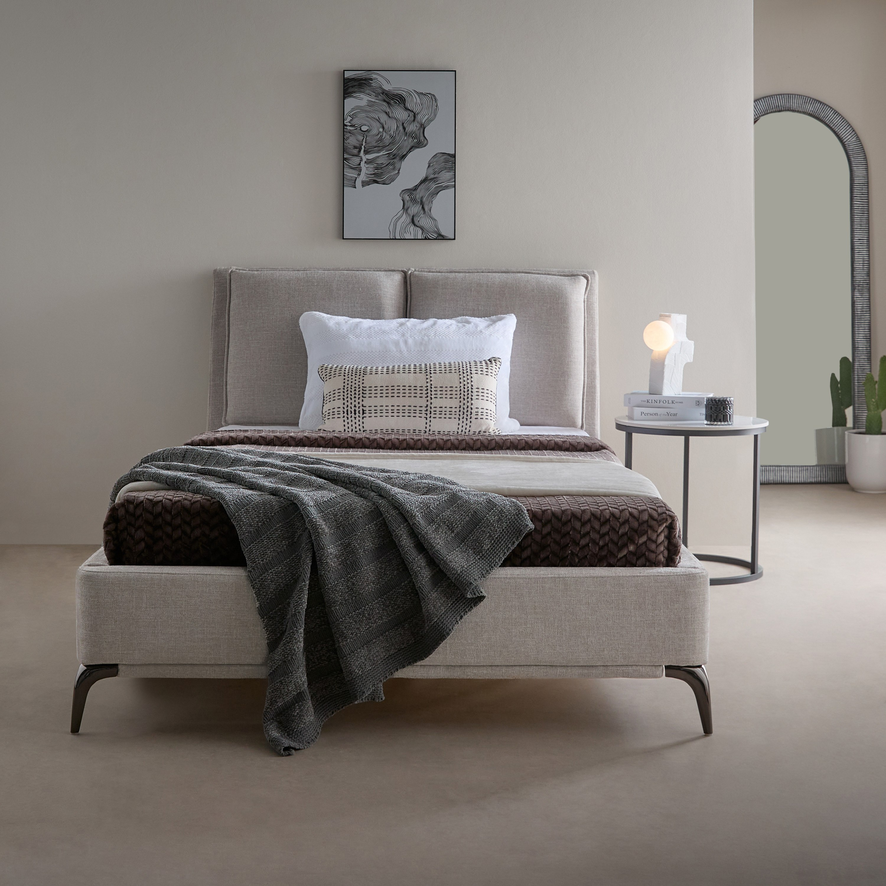 سرير توين منجد من مارويل ليرا سمارت - 120x200 سم-hbxbedroom-bedsandbedsets-upholsteredbeds-twin-image-11