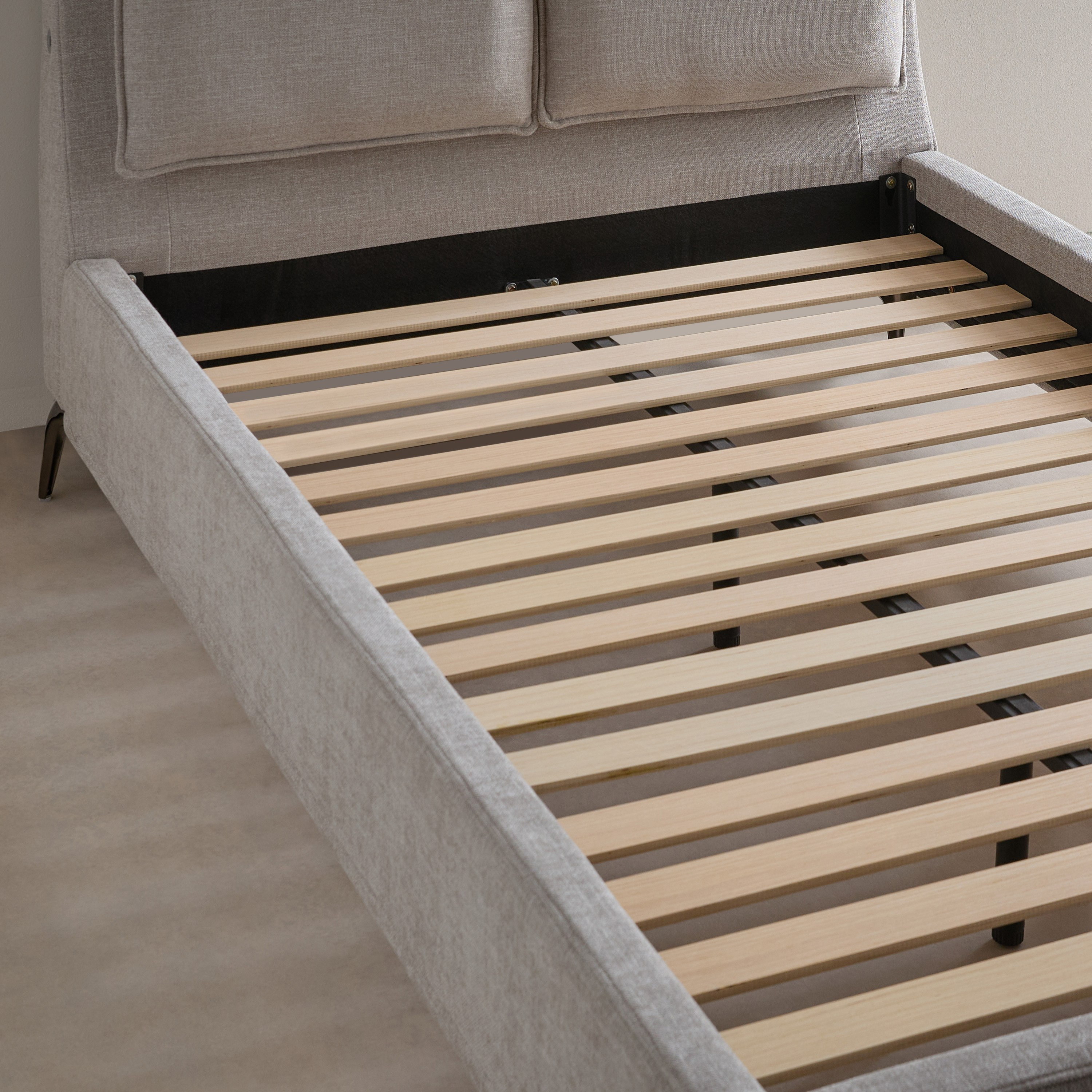 سرير توين منجد من مارويل ليرا سمارت - 120x200 سم-hbxbedroom-bedsandbedsets-upholsteredbeds-twin-image-9