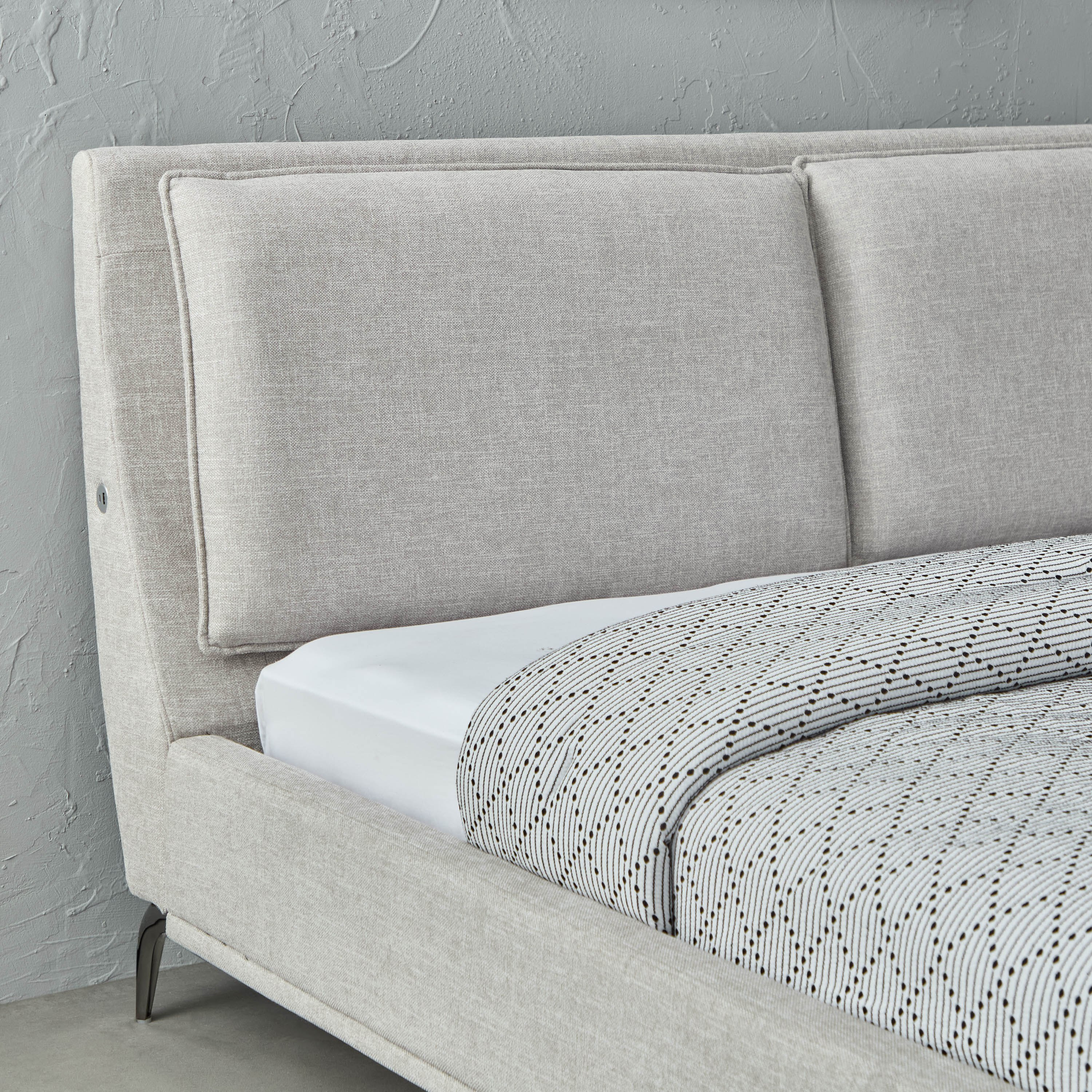 سرير كينج منجد من مارويل ليرا سمارت - 180x200 سم-hbxfurniture-bedsandbedsets-beds-king-image-3