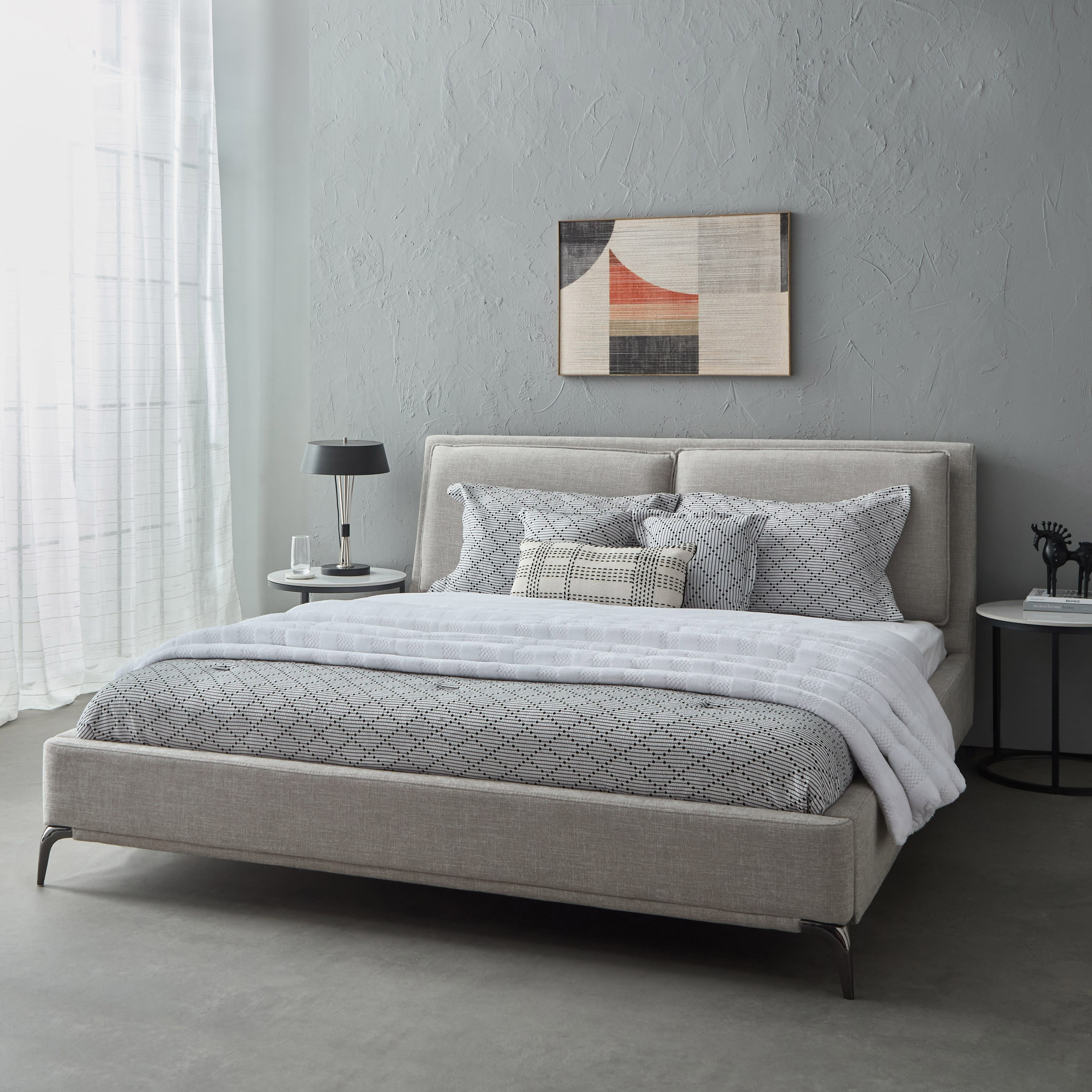 سرير كينج منجد من مارويل ليرا سمارت - 180x200 سم-hbxfurniture-bedsandbedsets-beds-king-image-10