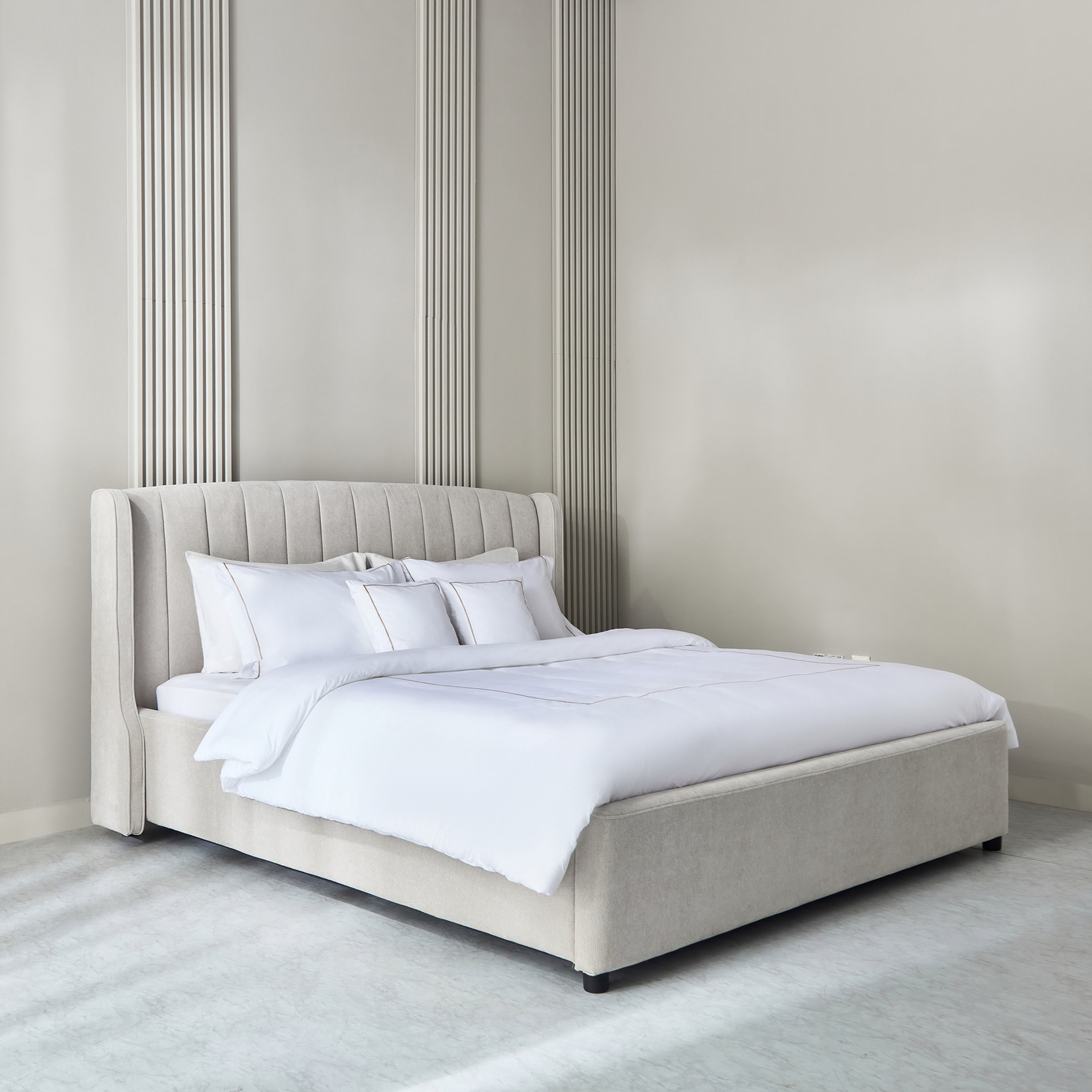 سرير كوين منجّد من داكوتا- 160x200 سم-hbxbedroom-bedsandbedsets-beds-queen-image-1