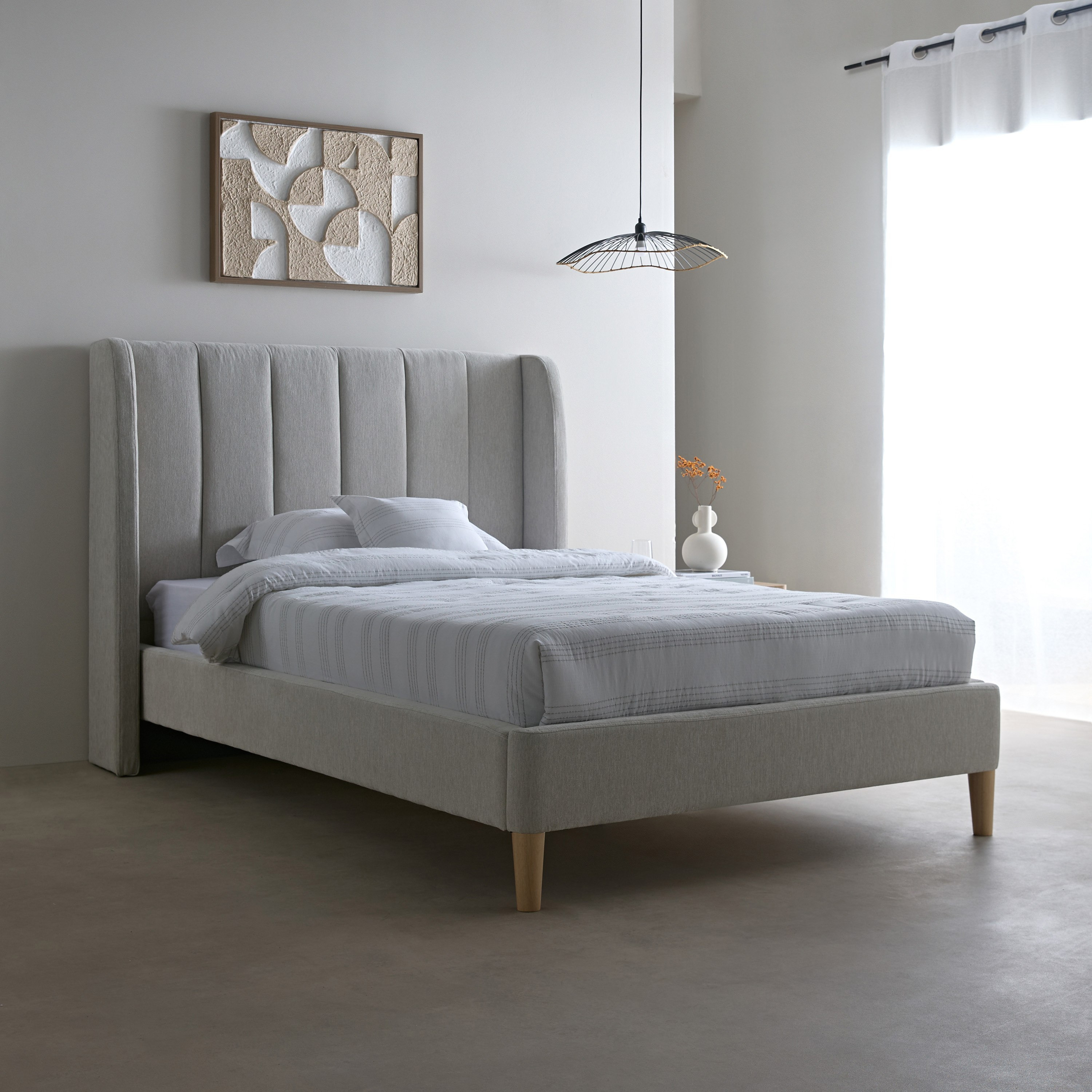 سرير توين منجد من نورديكا دوجلاس - 120x200 سم-hbxbedroom-bedsandbedsets-upholsteredbeds-twin-image-1