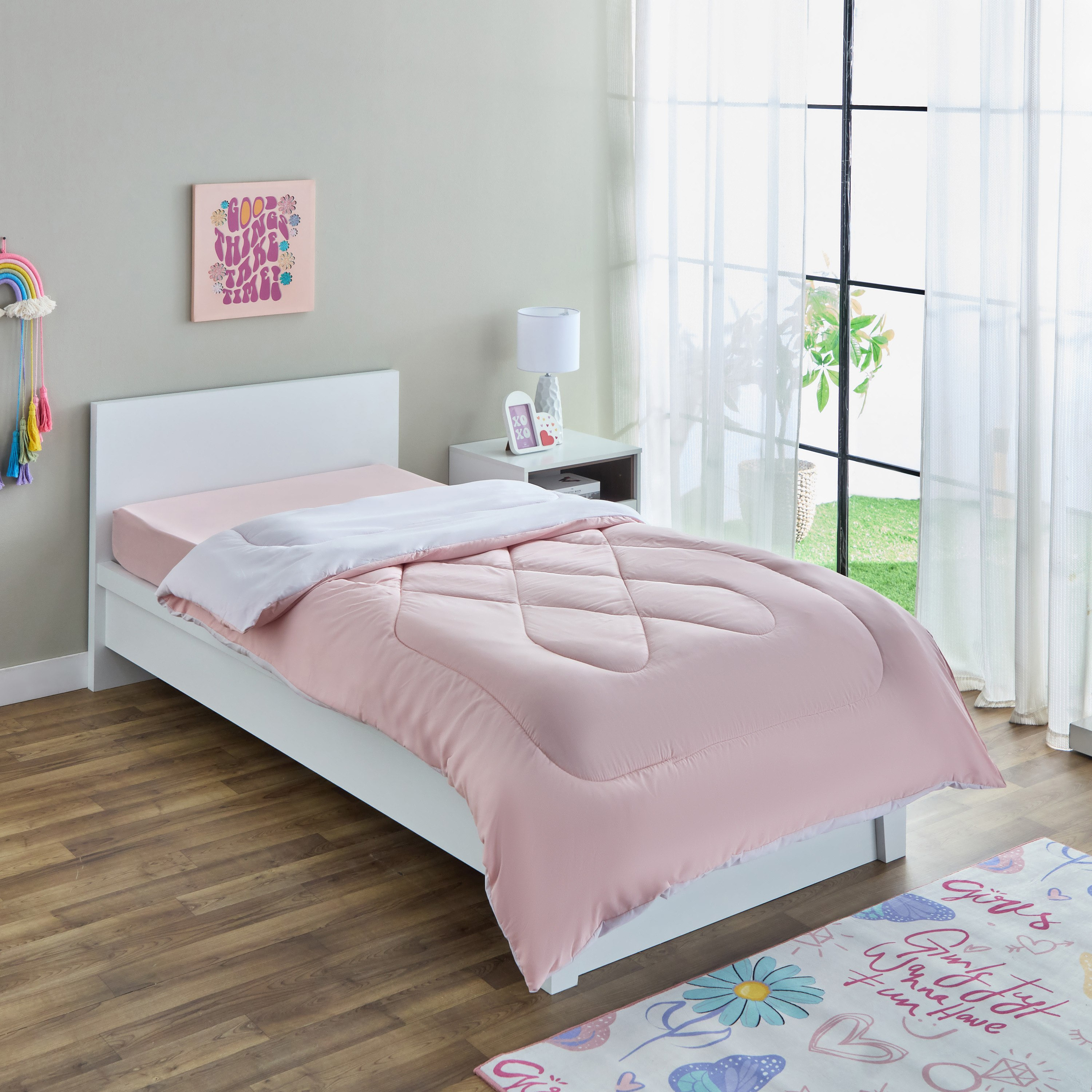 لحاف فردي على الوجهين من الألياف الدقيقة من فليبزي- 220x135 سم-hbxhomeware-hbxkidsandyouth-image-1