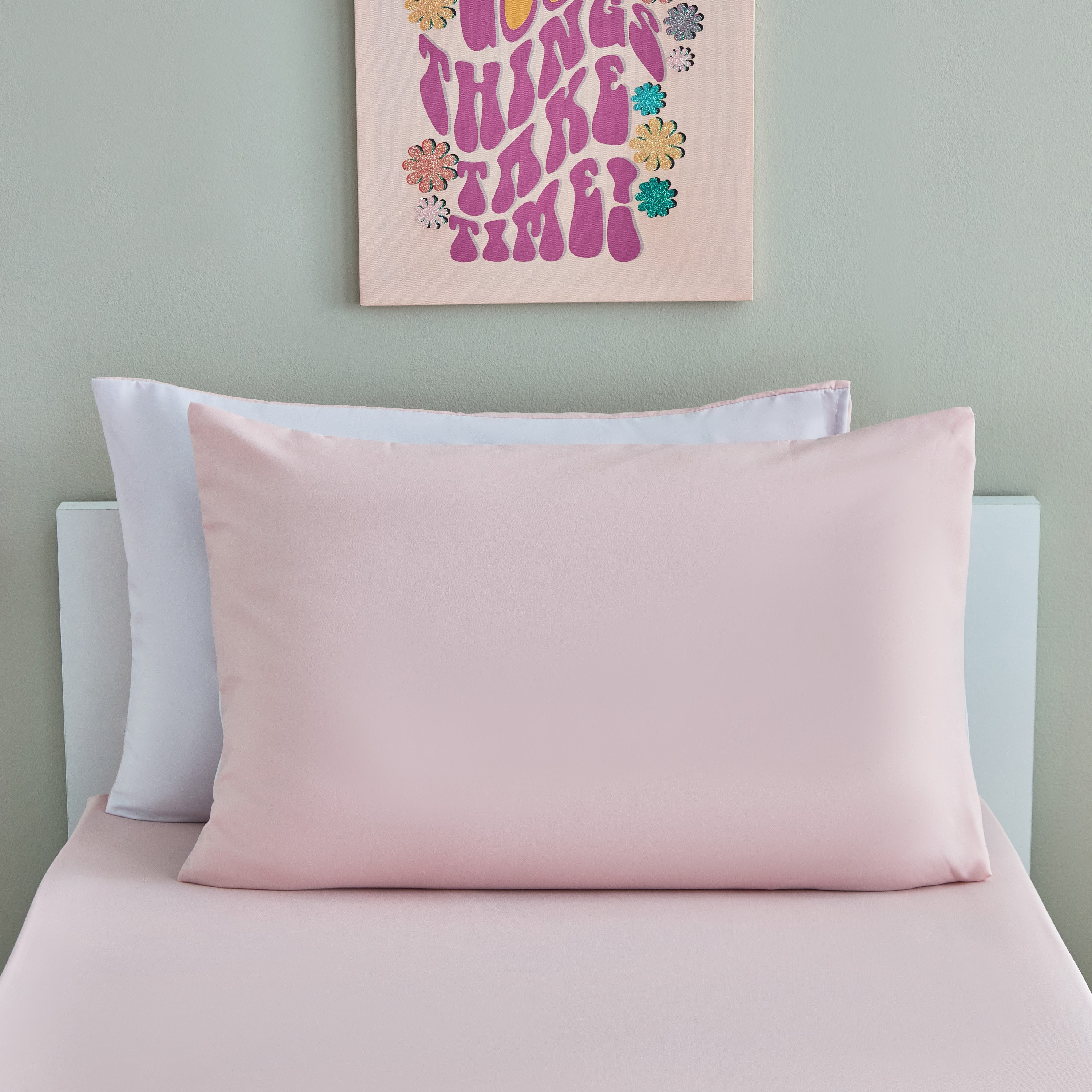 Flipzy 2-Piece Reversible Microfibre Pillow Cover Set - 50x75 cm-hbxhomeware-hbxkidsandyouth-image-2