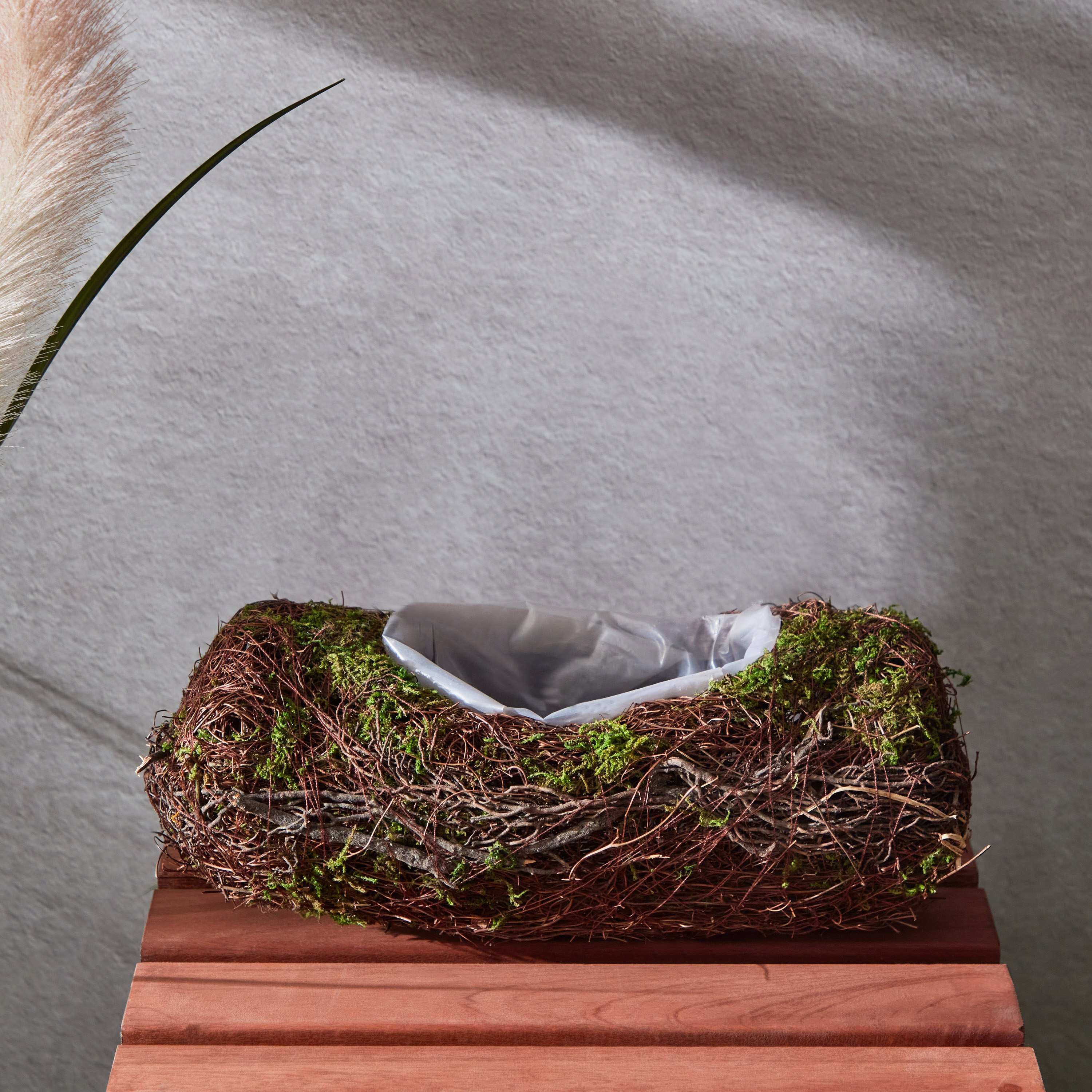 Lumber Natural Rattan Planter - 26x14x11 cm-hbxhomeware-hbxdecorandfurnishings-image-2