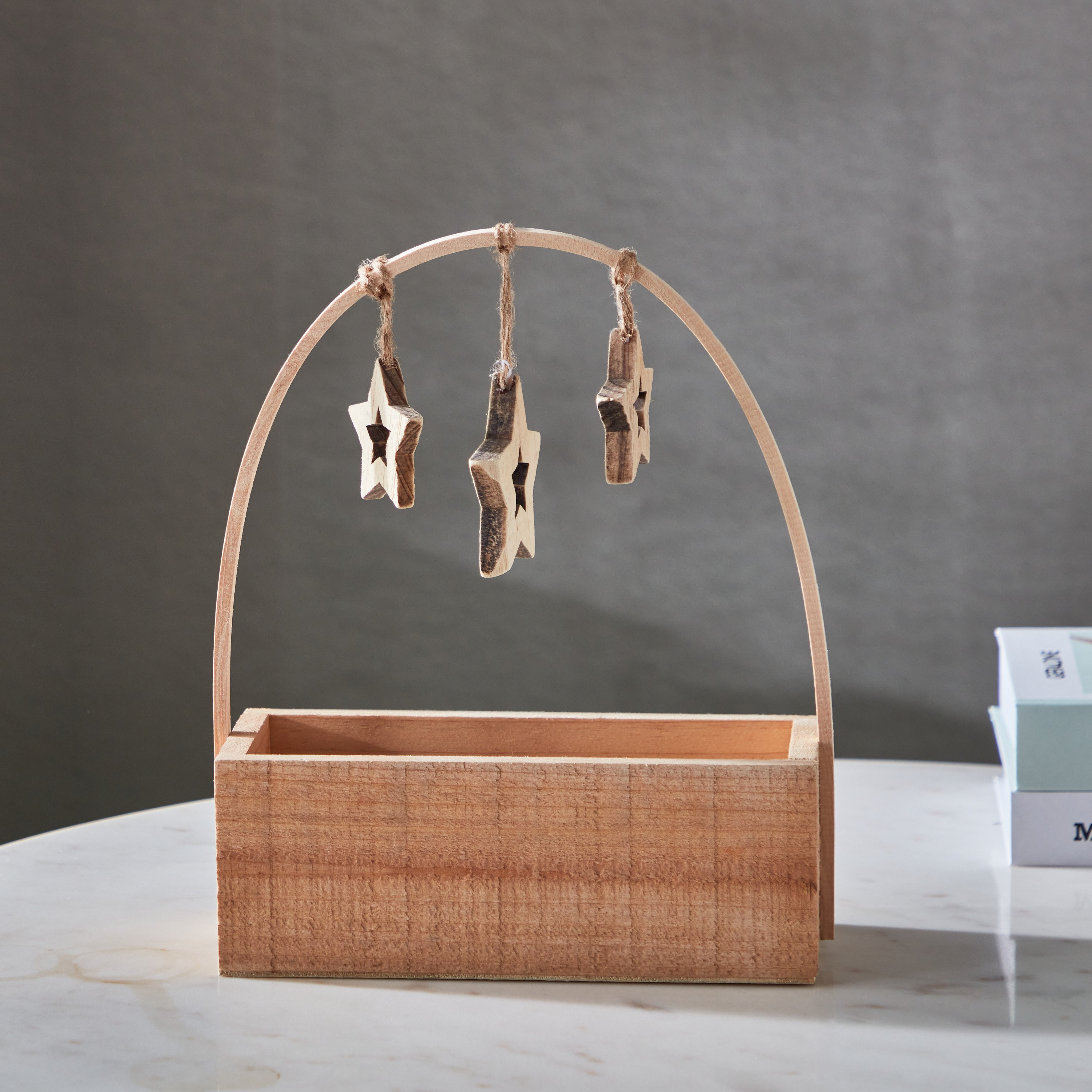 إناء زرع خشب طبيعي من لامبر - 23x10x26 سم-hbxhomeware-hbxdecorandfurnishings-image-2
