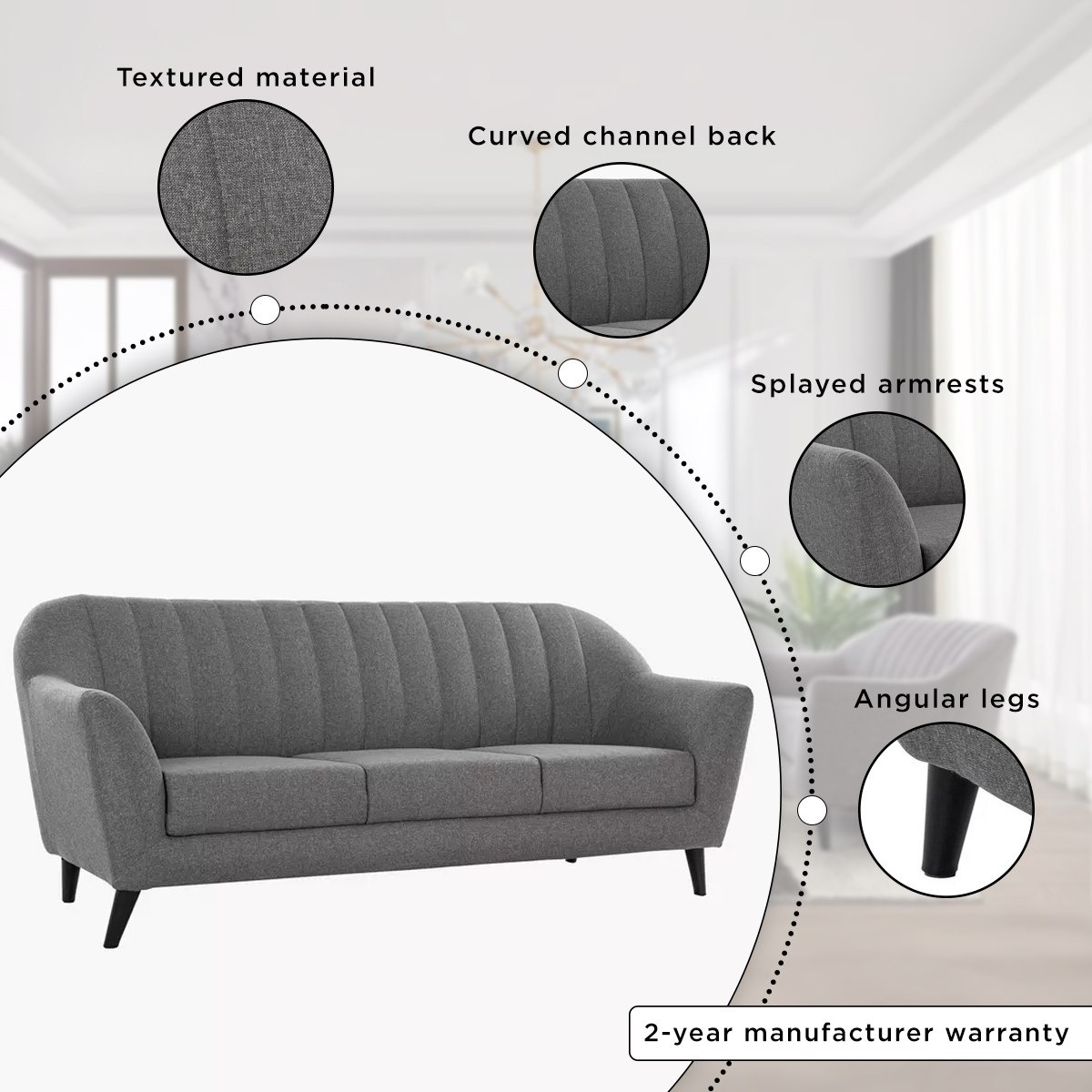 كنبة قماش -3 مقاعد من ريكا-hbxlivingroom-sofasandarmchairs-sofas-image-4