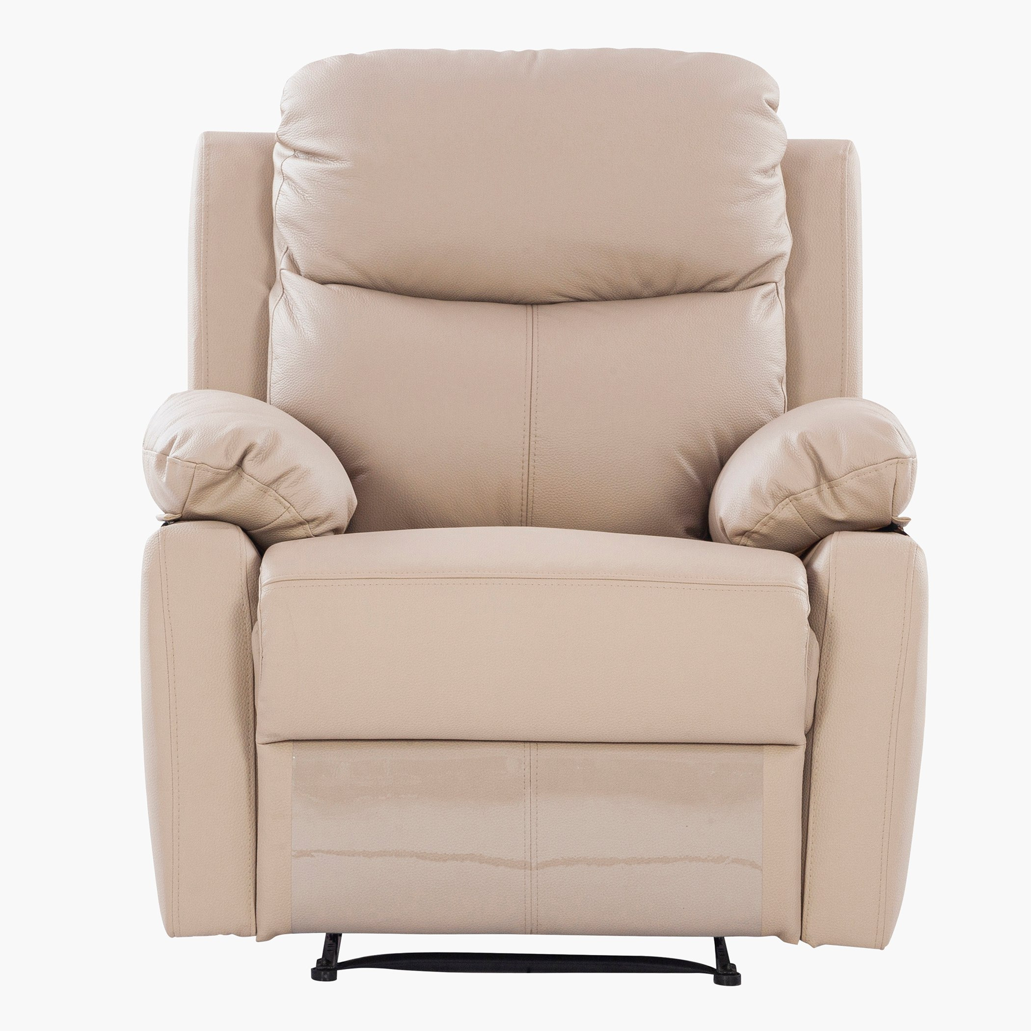 كرسي استرخاء نصف جلدي بمساند ذراعين من بروني-hbxfurniture-sofasandarmchairs-reclinersofas-image-2