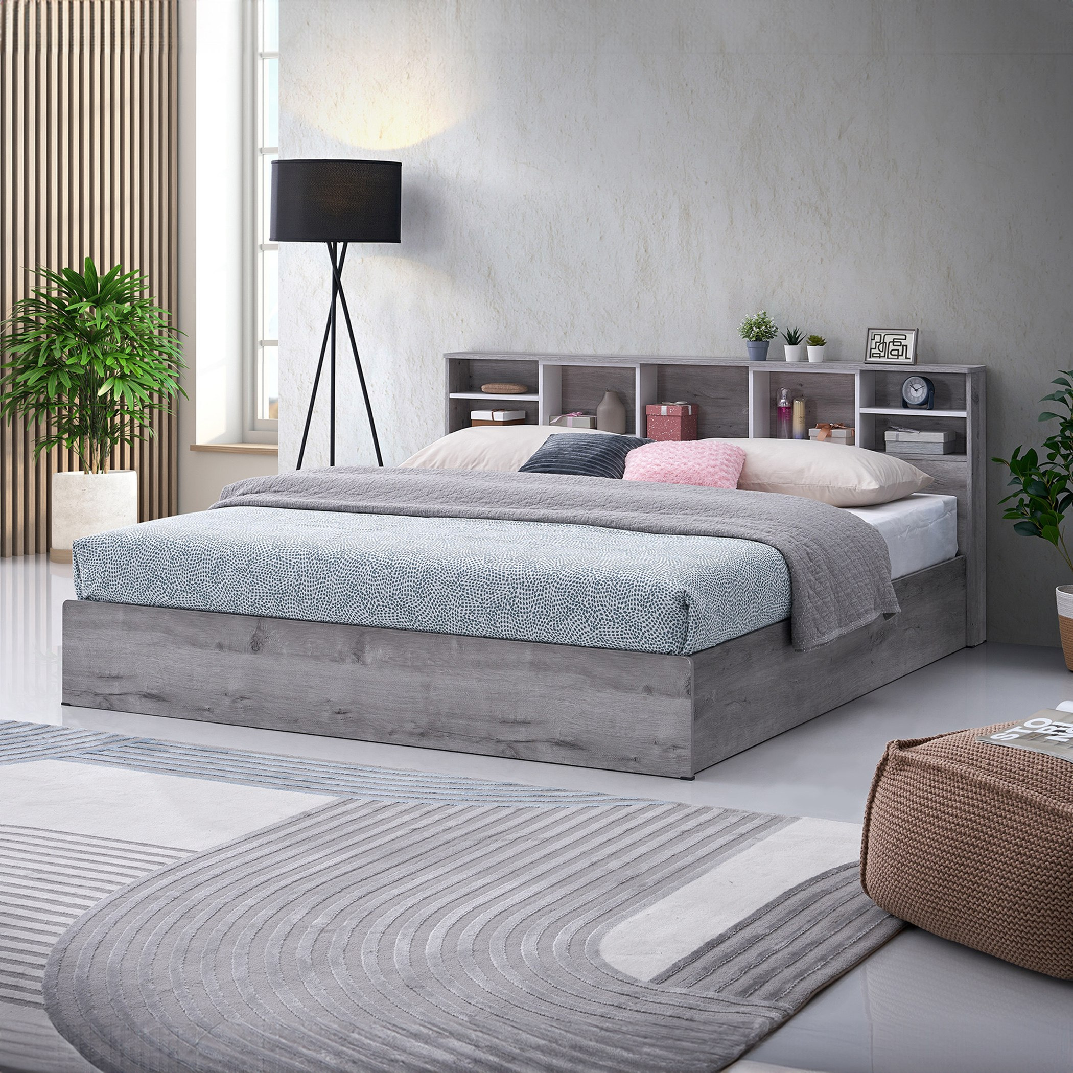طقم غرفة نوم كينج 5 قطع - دالاس من موڤو - 180x200 سم-hbxbedroom-bedsandbedsets-bedroomsets-king-image-16
