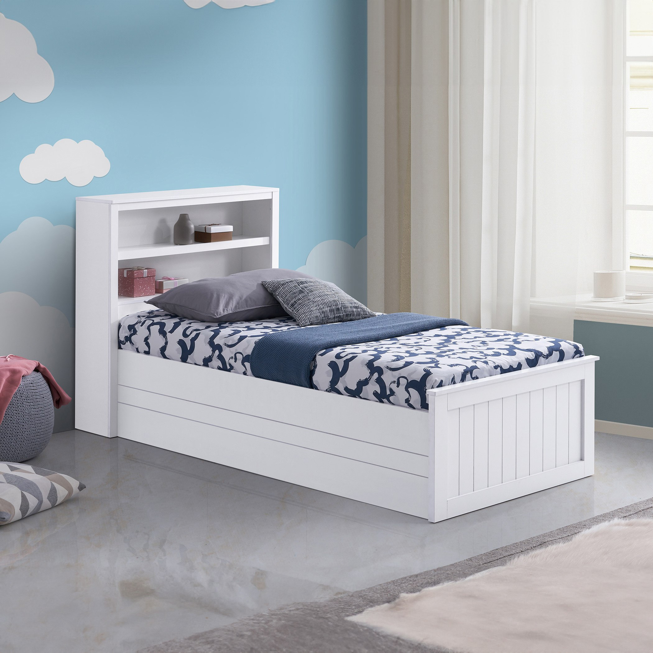 سرير فردي بـ3 أدراج من هامبتون - 90x190 سم-hbxfurniture-bedsandbedsets-beds-single-image-1