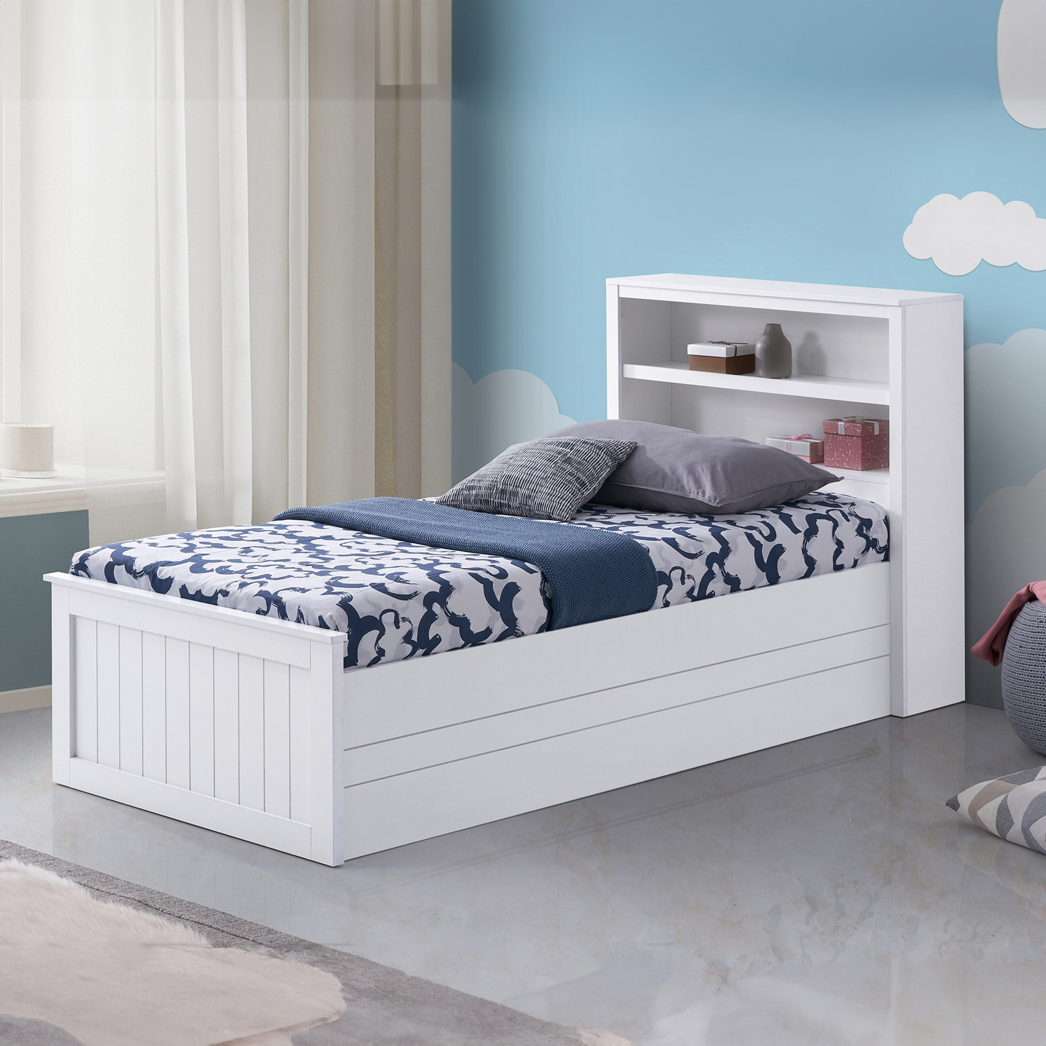 سرير فردي بـ3 أدراج من هامبتون - 90x190 سم-hbxfurniture-bedsandbedsets-beds-single-image-2